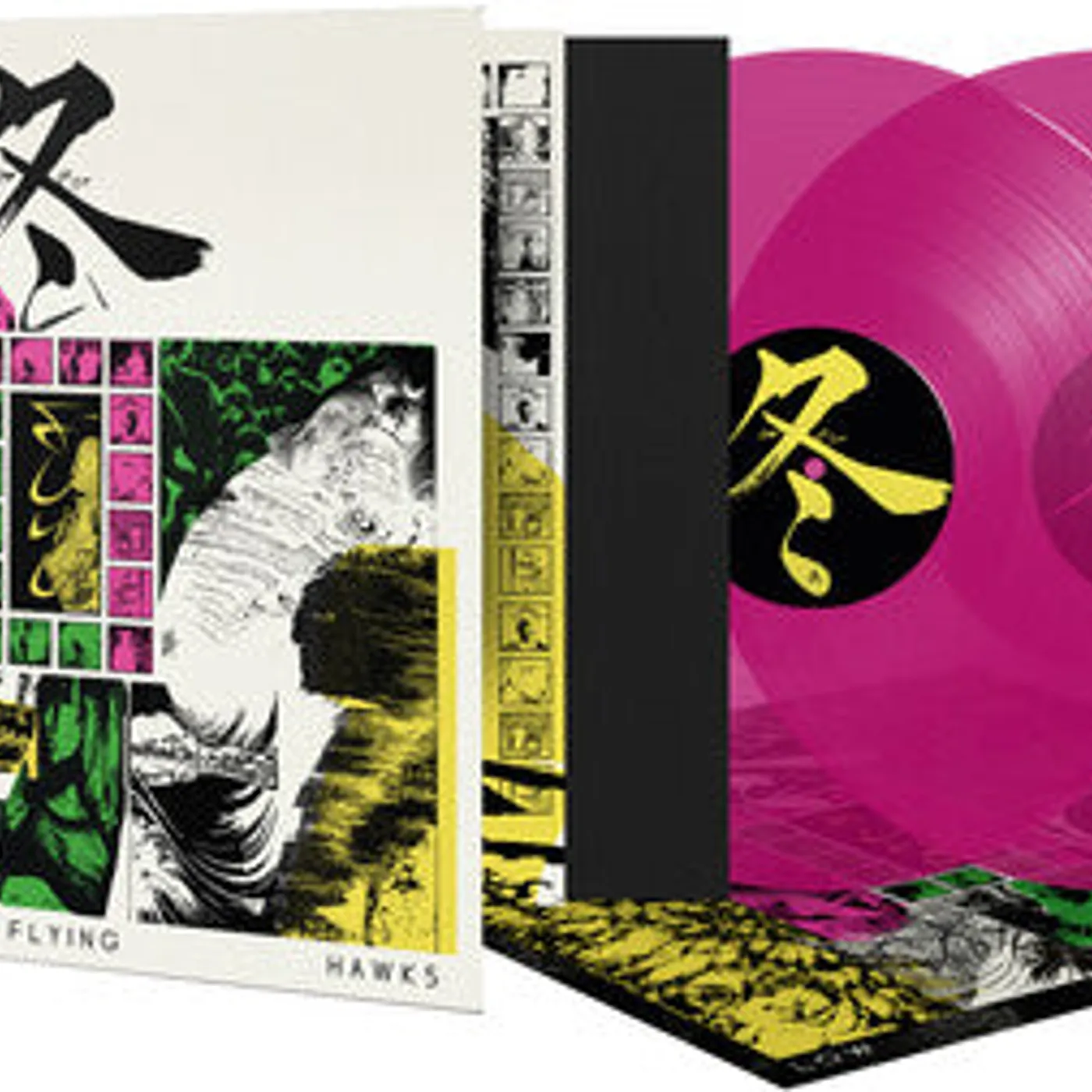 Low Flying Hawks LP Vinyl - Fuyu - Transparent Magenta (Coloured Vinyl) (Ltd) (Ogv)