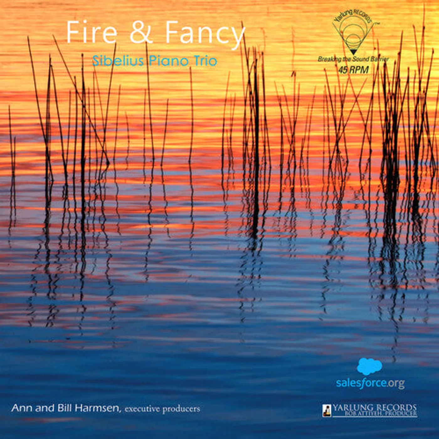 Sibelius Piano Trio LP Vinyl - Fire & Fancy (Ogv)