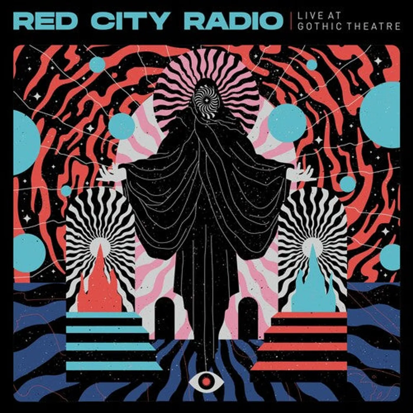 Red City Radio LP Vinyl - Live At Gothic Theater (Blk) (Blue) (Coloured Vinyl) (Pnk)