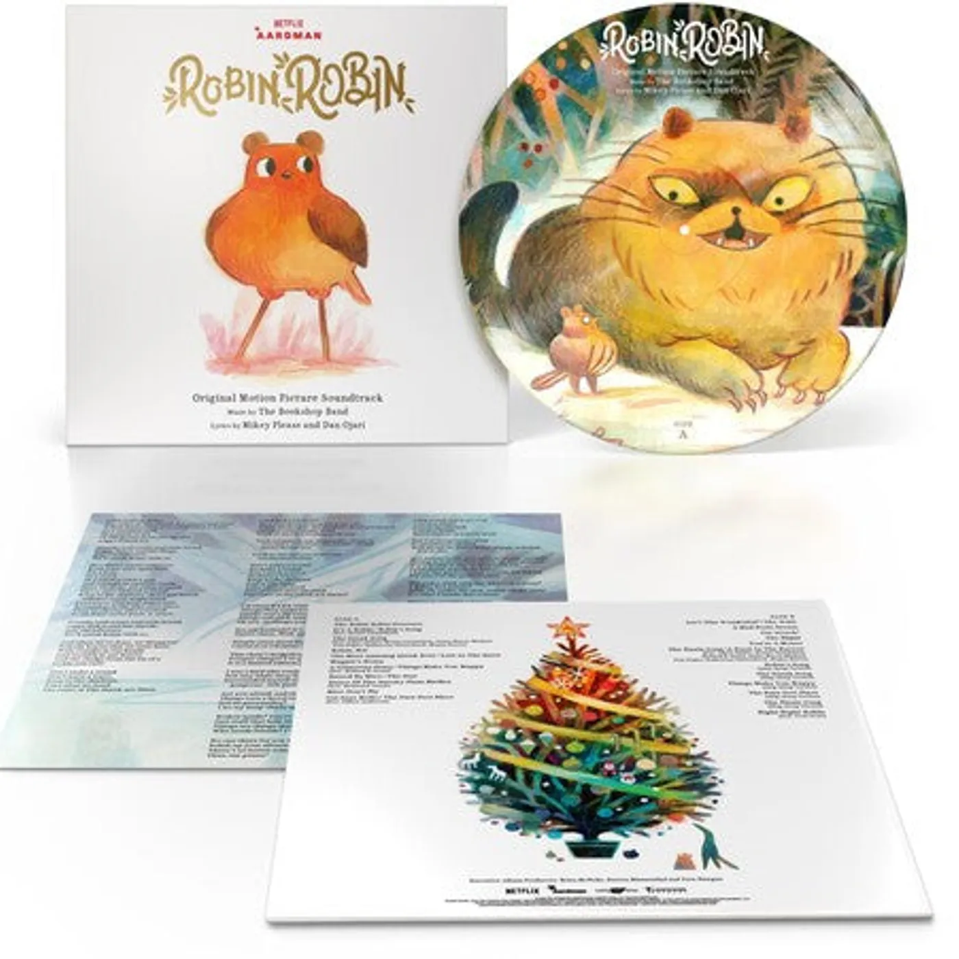 The Bookshop Band (Ltd) (Pict) LP Vinyl - Robin Robin / Original Soundtrack (Ltd) (Pict)