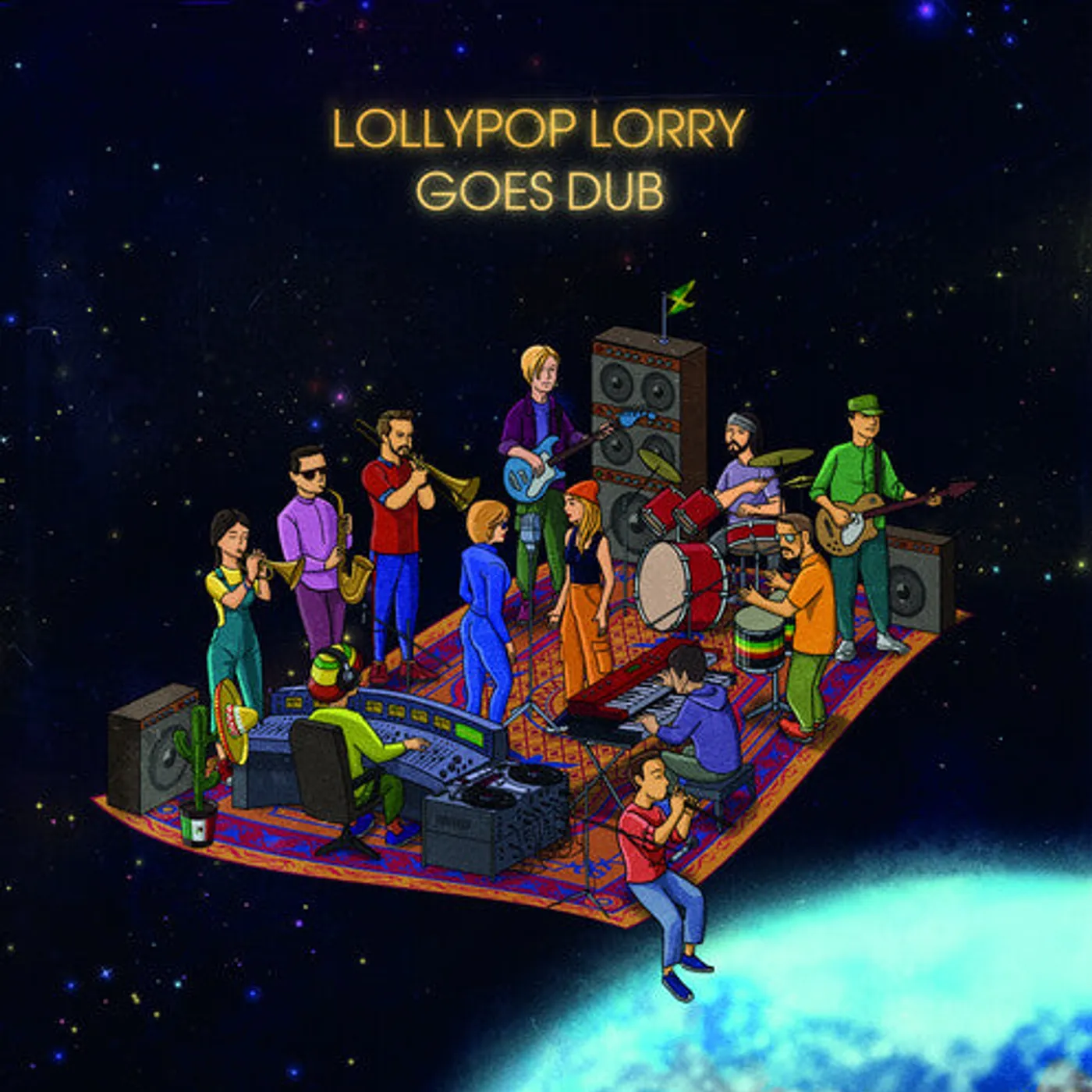 Lollypop Lorry LP Vinyl - Goes Dub (Coloured Vinyl) (Grn)