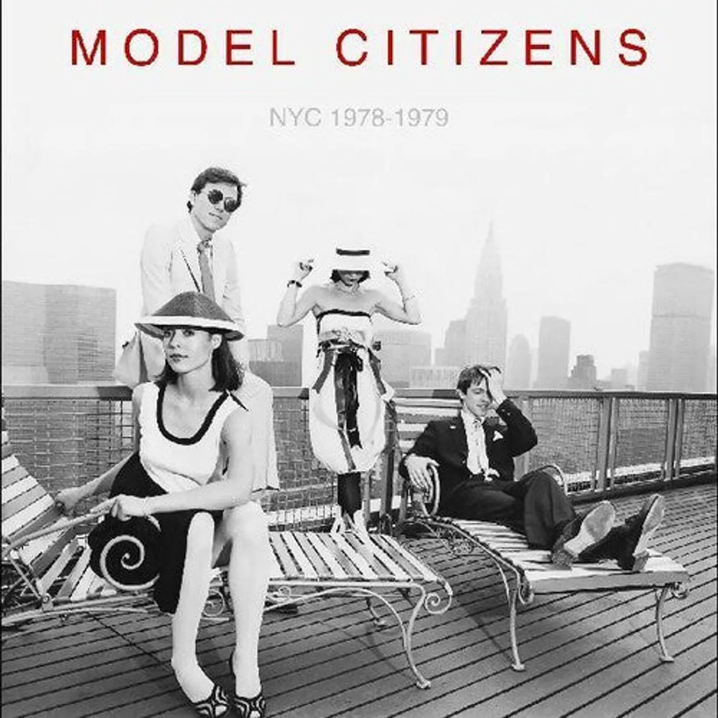 Model Citizens LP Vinyl - Nyc 1978-1979 (Coloured Vinyl) (Red)