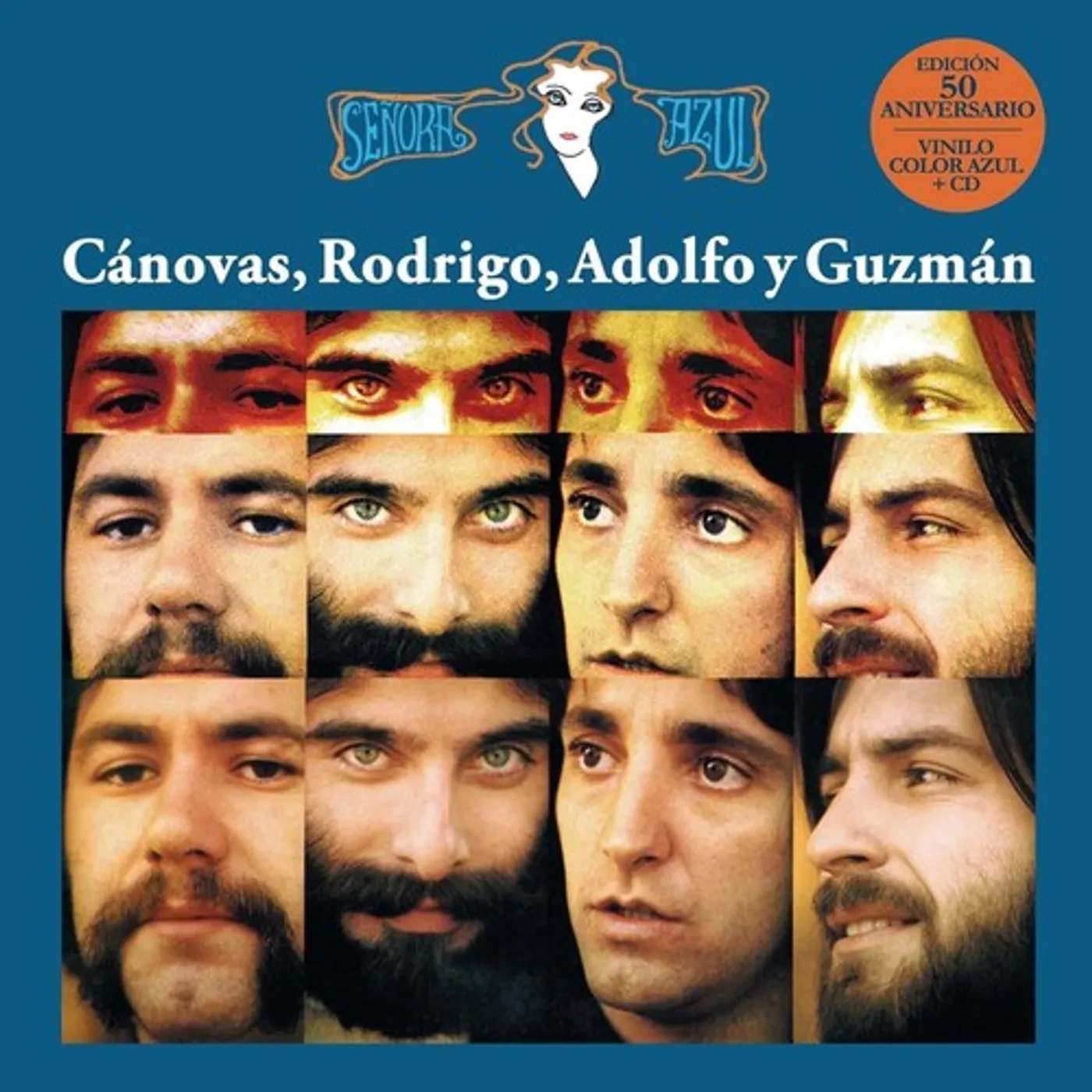 Canovas Rodrigo Adolfo Y Guzma ( Crag ) LP Vinyl - Senora Azul Lp (W/Cd) (Spa)