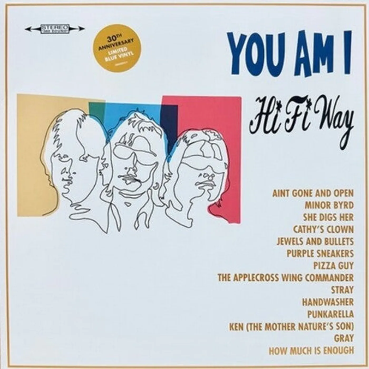 You Am I LP Vinyl - Hi Fi Way: 30Th Anniversary (Blue) (Coloured Vinyl) (Ogv)