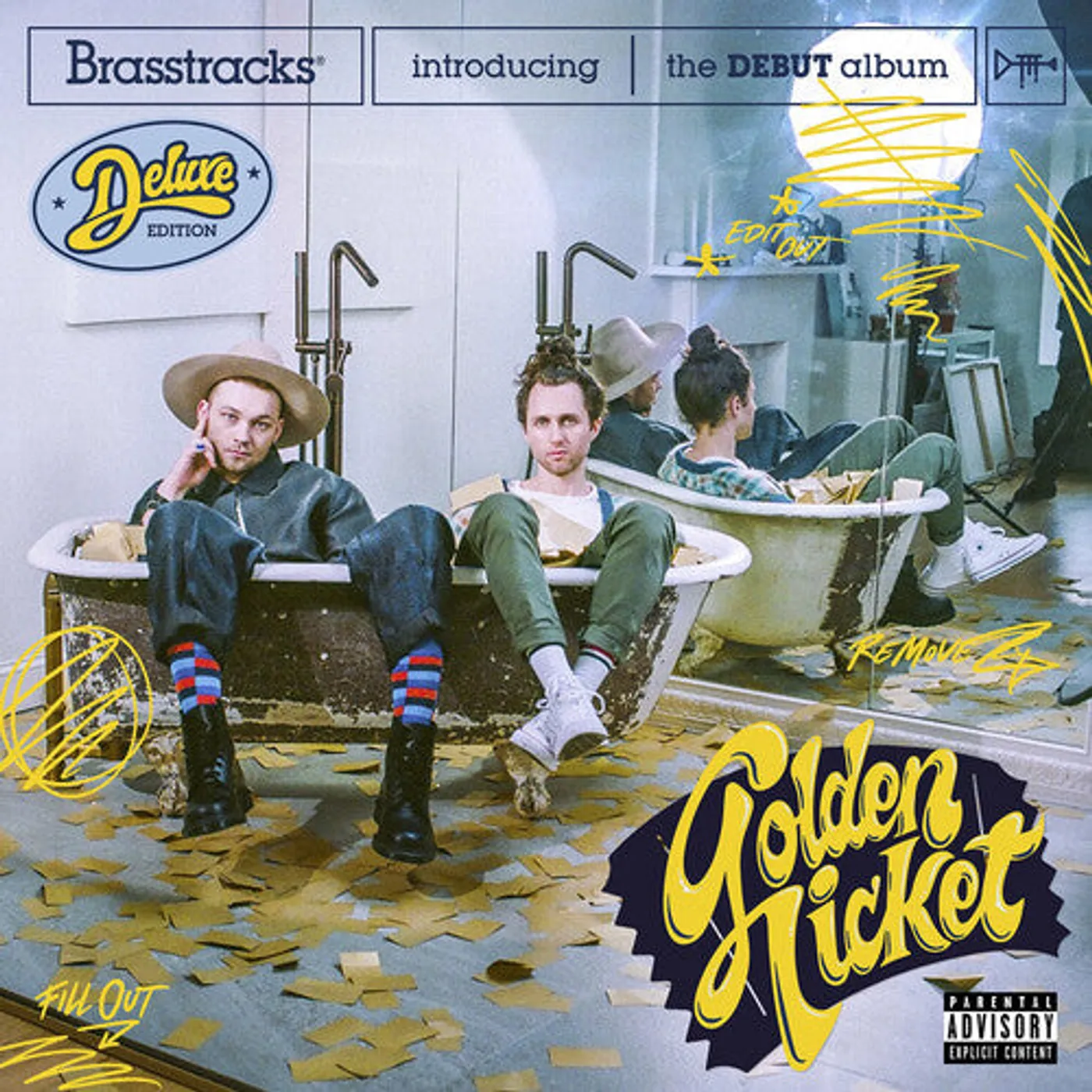 Brasstracks LP Vinyl - Golden Ticket (Dlx)