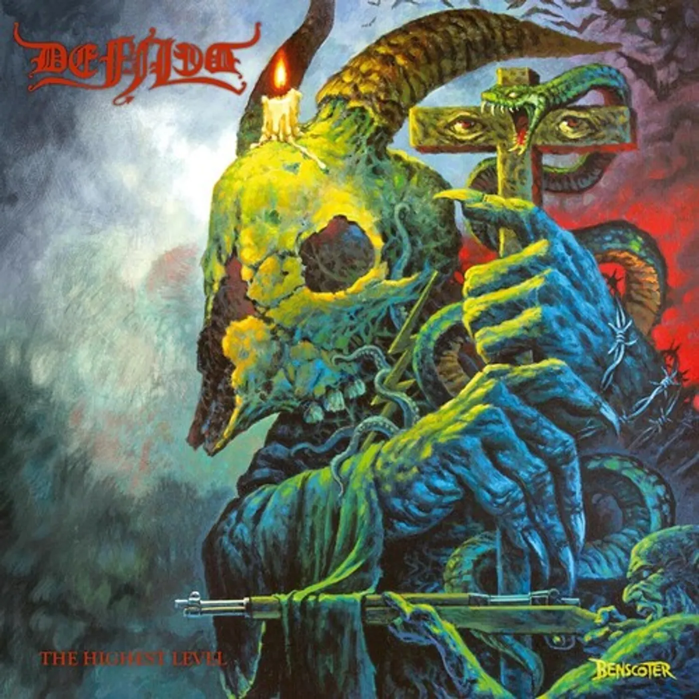 Defiled LP Vinyl - Highest Level (Blue) (Coloured Vinyl) (Ltd)