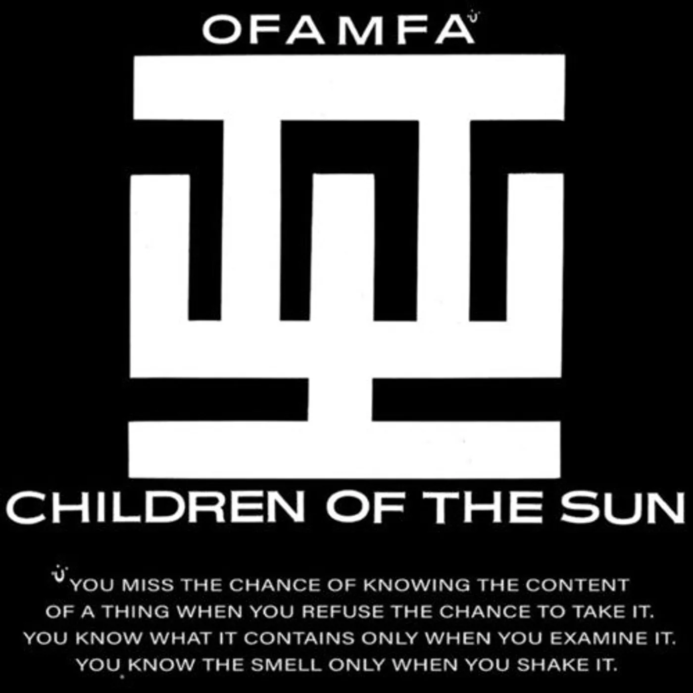 Children Of The Sun LP Vinyl - Ofamfa