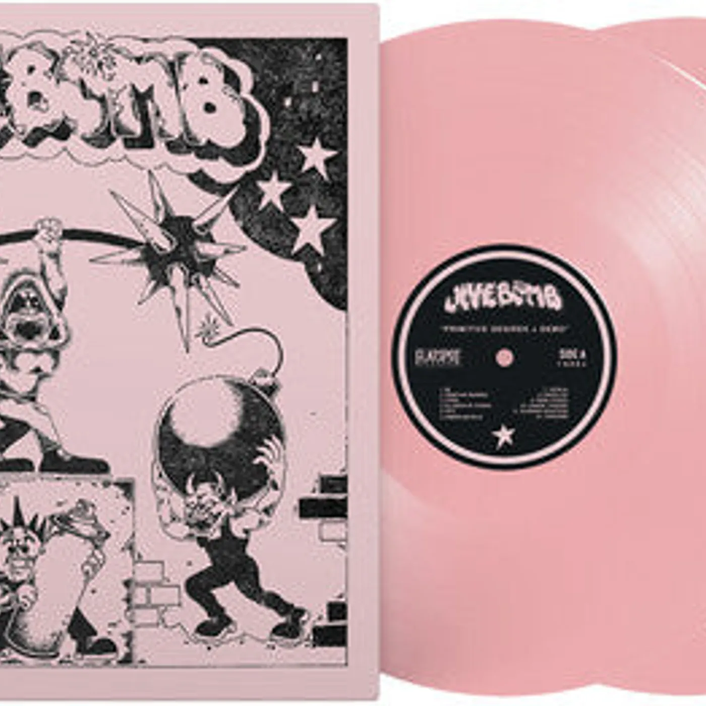 Jivebomb LP Vinyl - Primitive Desires / Demo (Coloured Vinyl) (Pnk)