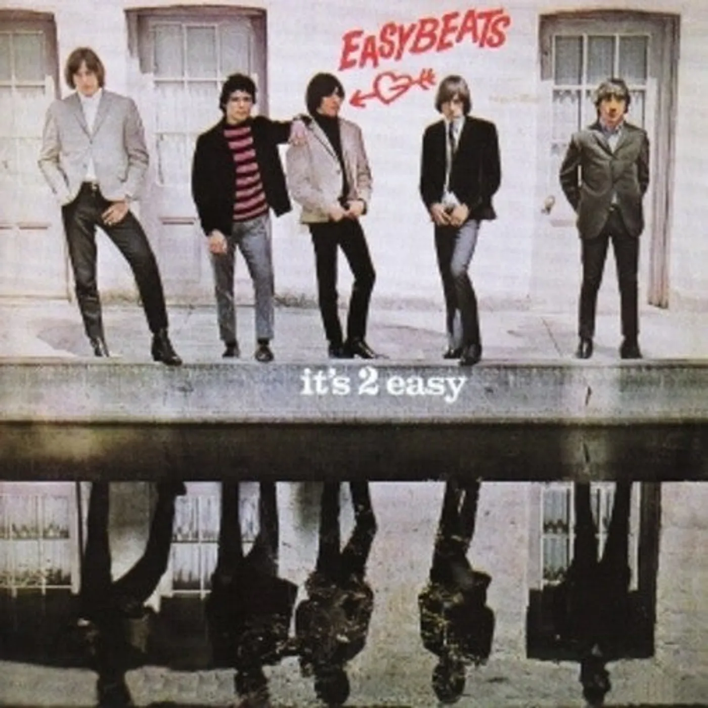 The Easybeats LP Vinyl - It'S 2 Easy (Coloured Vinyl) (Red)