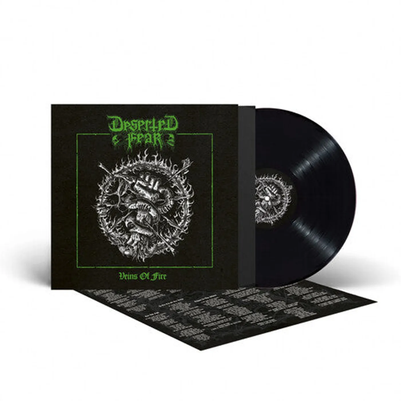 Deserted Fear LP Vinyl - Veins Of Fire (Ogv)