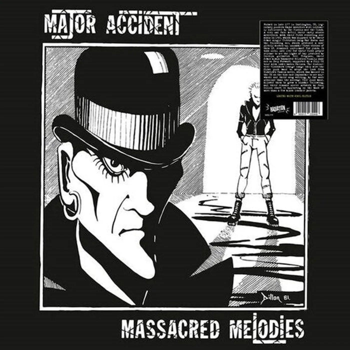 Major Accident LP Vinyl - Massacred Melodies (Coloured Vinyl) (Wht)