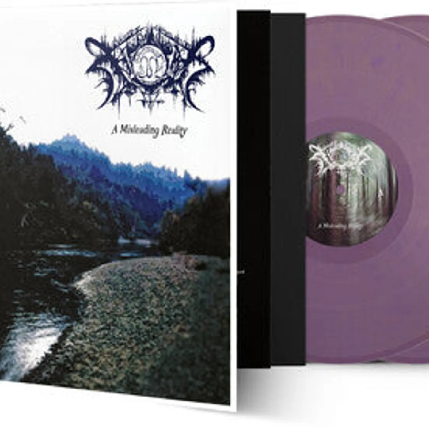 Xasthur LP Vinyl - Misleading Reality - Gold/Purple Marble (Coloured Vinyl)