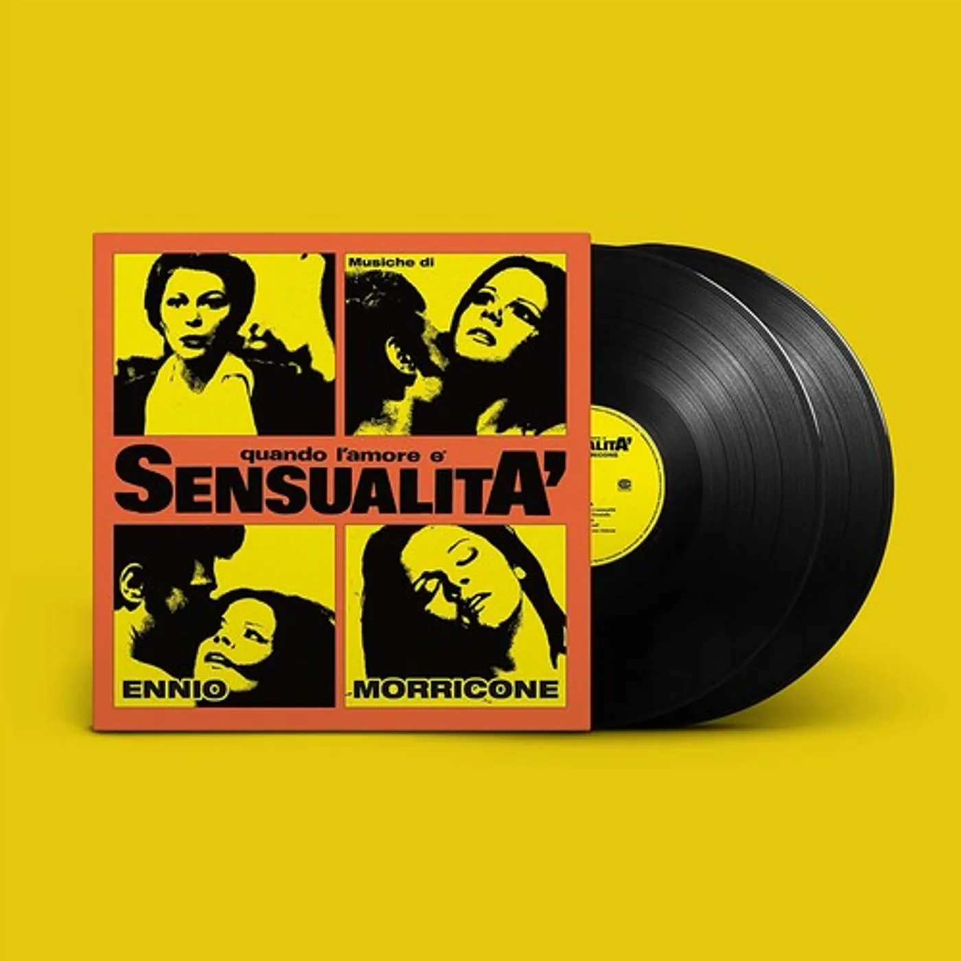 Ennio Morricone LP Vinyl - Quando Lamore E Sensualita