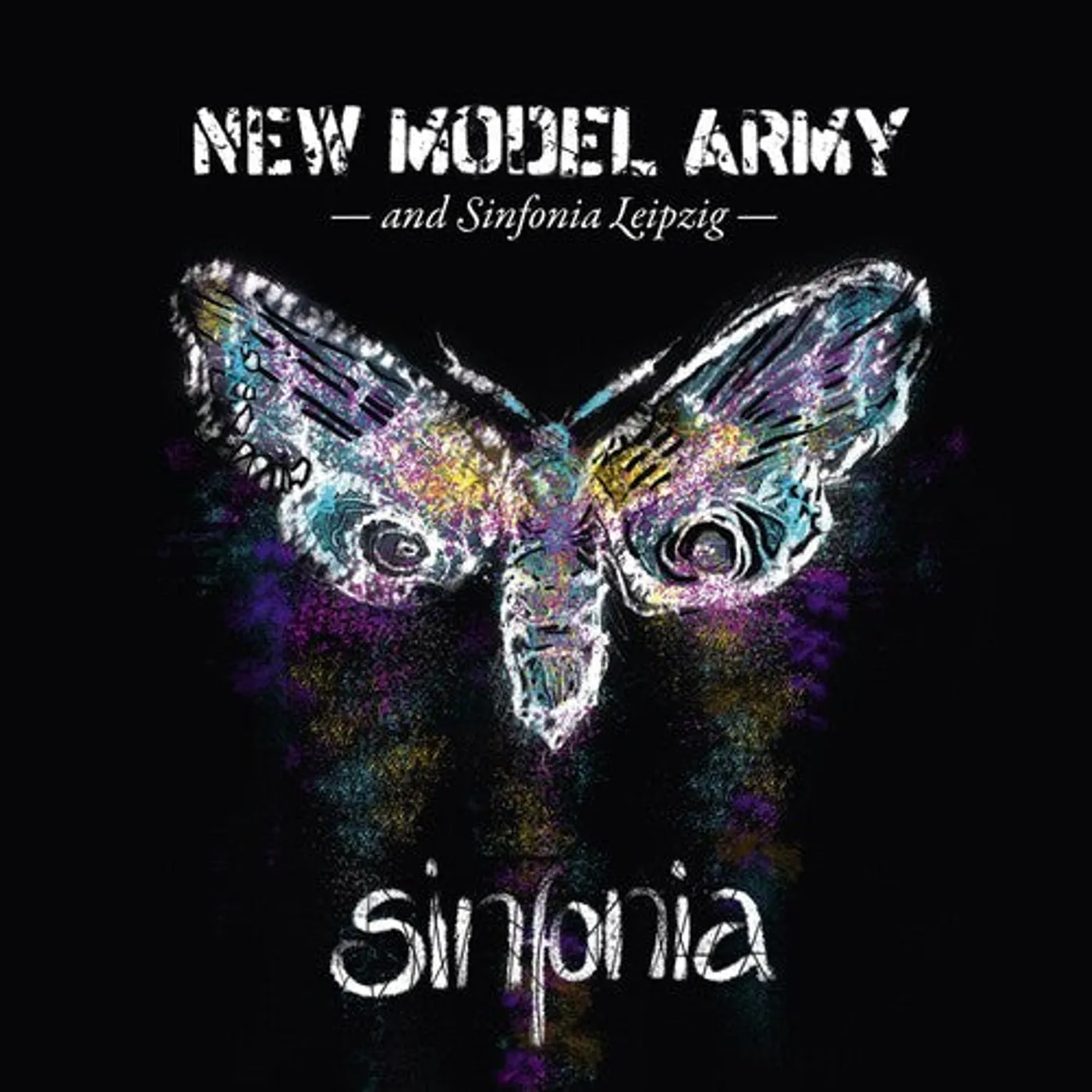 New Model Army LP Vinyl - Sinfonia (W/Book) (W/Dvd) (Gate Fold) (Ltd)