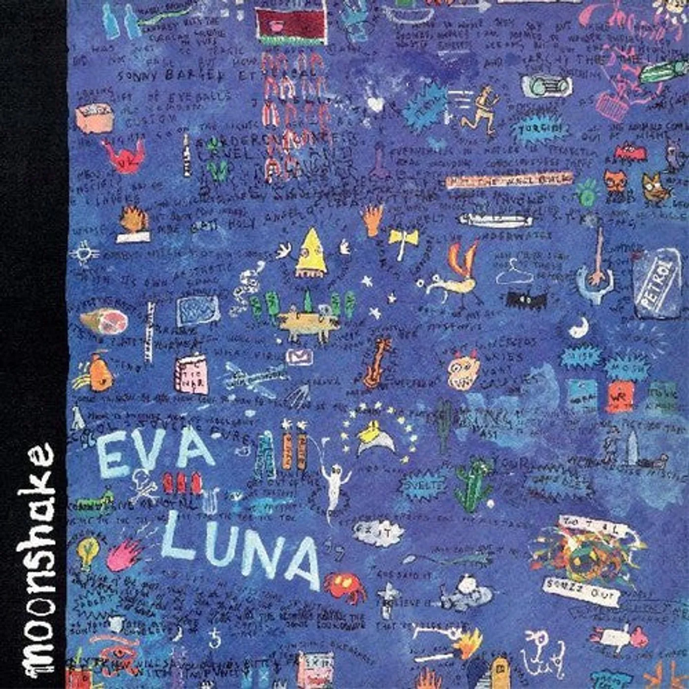 Moonshake LP Vinyl - Eva Luna (Blue) (Coloured Vinyl) (Dlx)