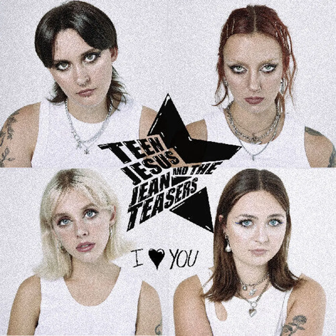 Teen Jesus And The Jean Teasers LP Vinyl - I Love You (Cvnl) (Grn) (Post)
