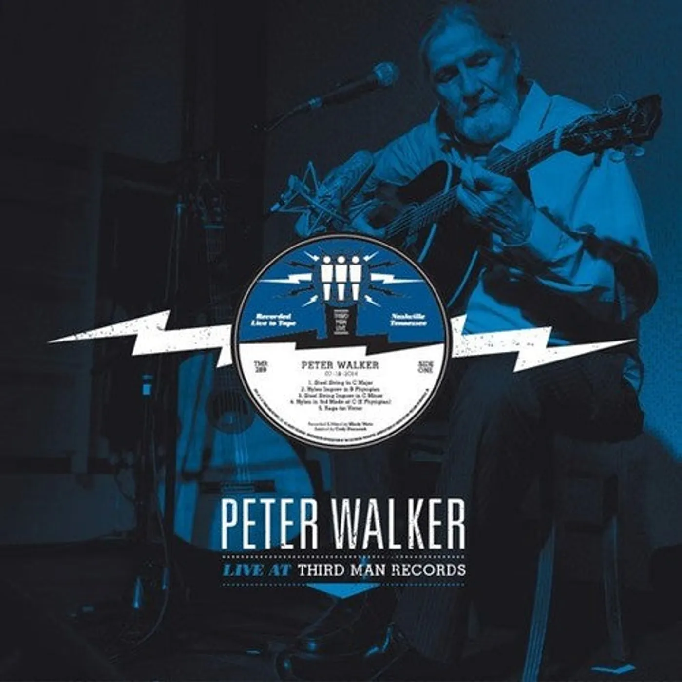 Peter Walker LP Vinyl - Live At Third Man