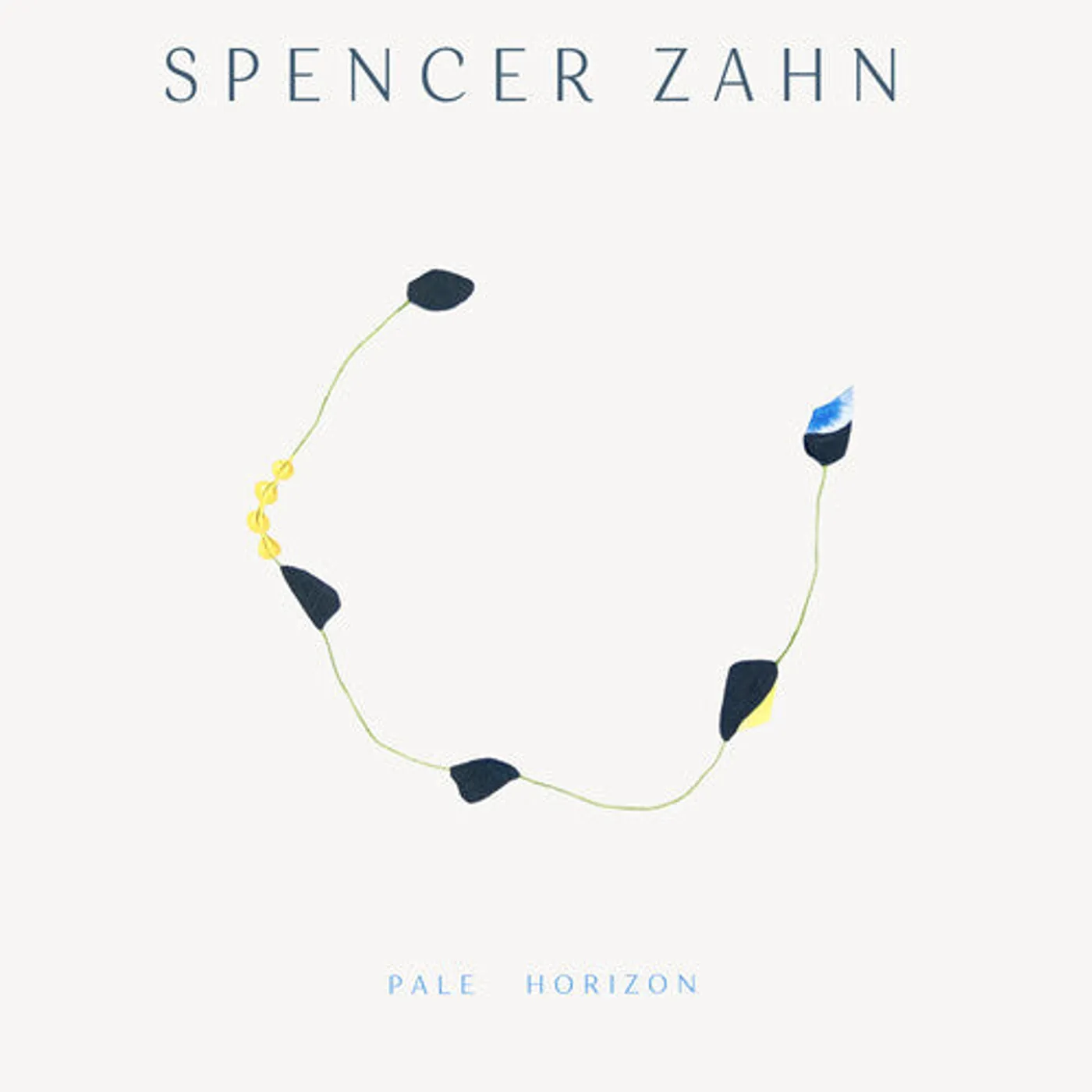 Spencer Zahn LP Vinyl - Pale Horizon (White Teal & Beige) (Beig) (Coloured Vinyl)