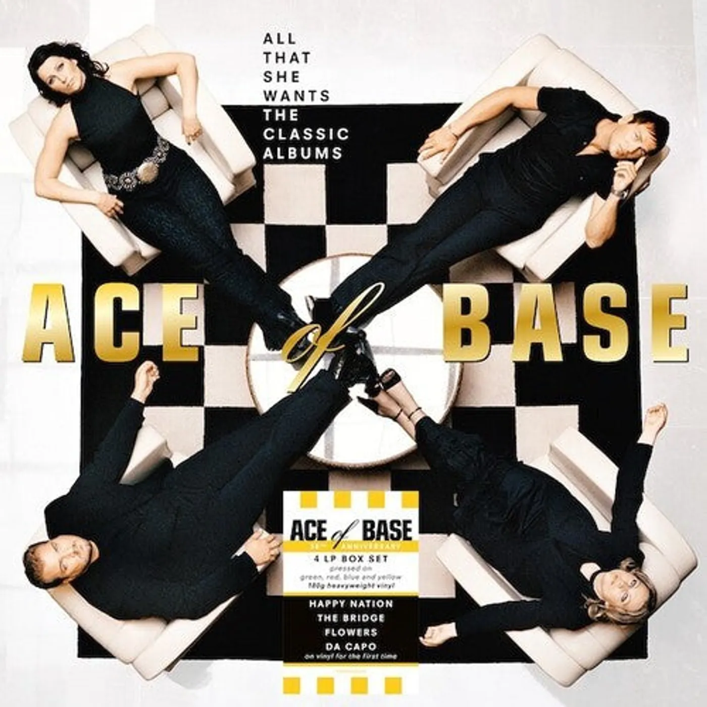 Ace Of Base LP Vinyl - All That She Wants: The Classic Albums (Blue) (Uk)