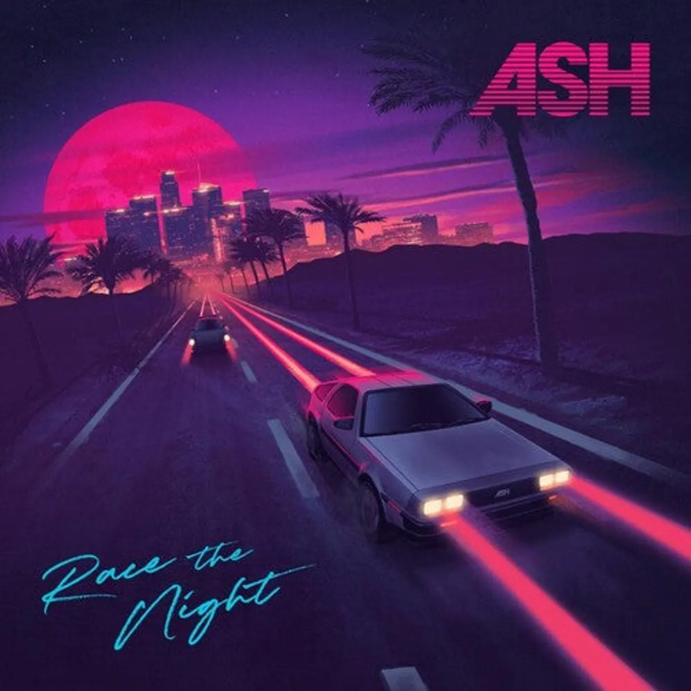 Ash LP Vinyl - Race The Night (Coloured Vinyl) (Viol) (Uk)