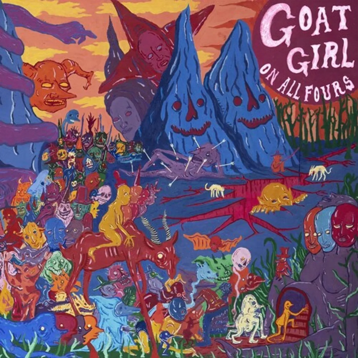 Goat Girl LP Vinyl - On All Fours (Gate Fold)
