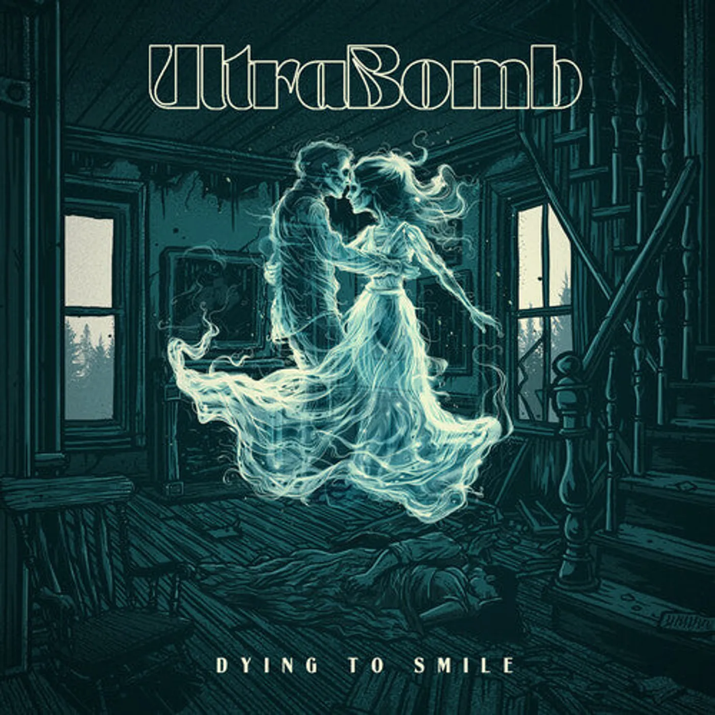 Ultrabomb LP Vinyl - Dying To Smile (Blue) (Coloured Vinyl)