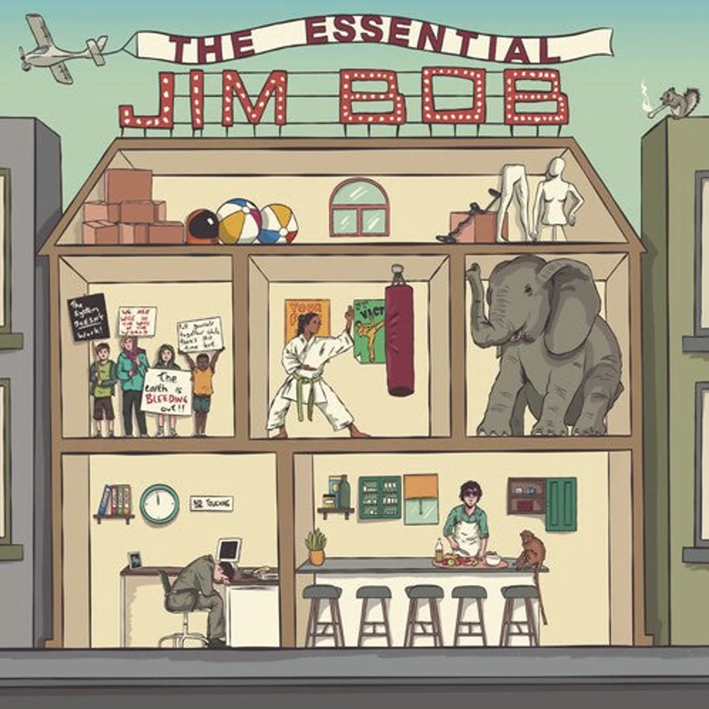 Jim & Bob LP Vinyl - Essential Jim Bob (Uk)