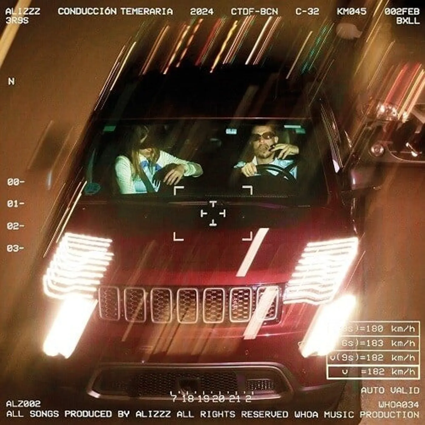 Alizzz LP Vinyl - Conduccion Temeraria (Spa)