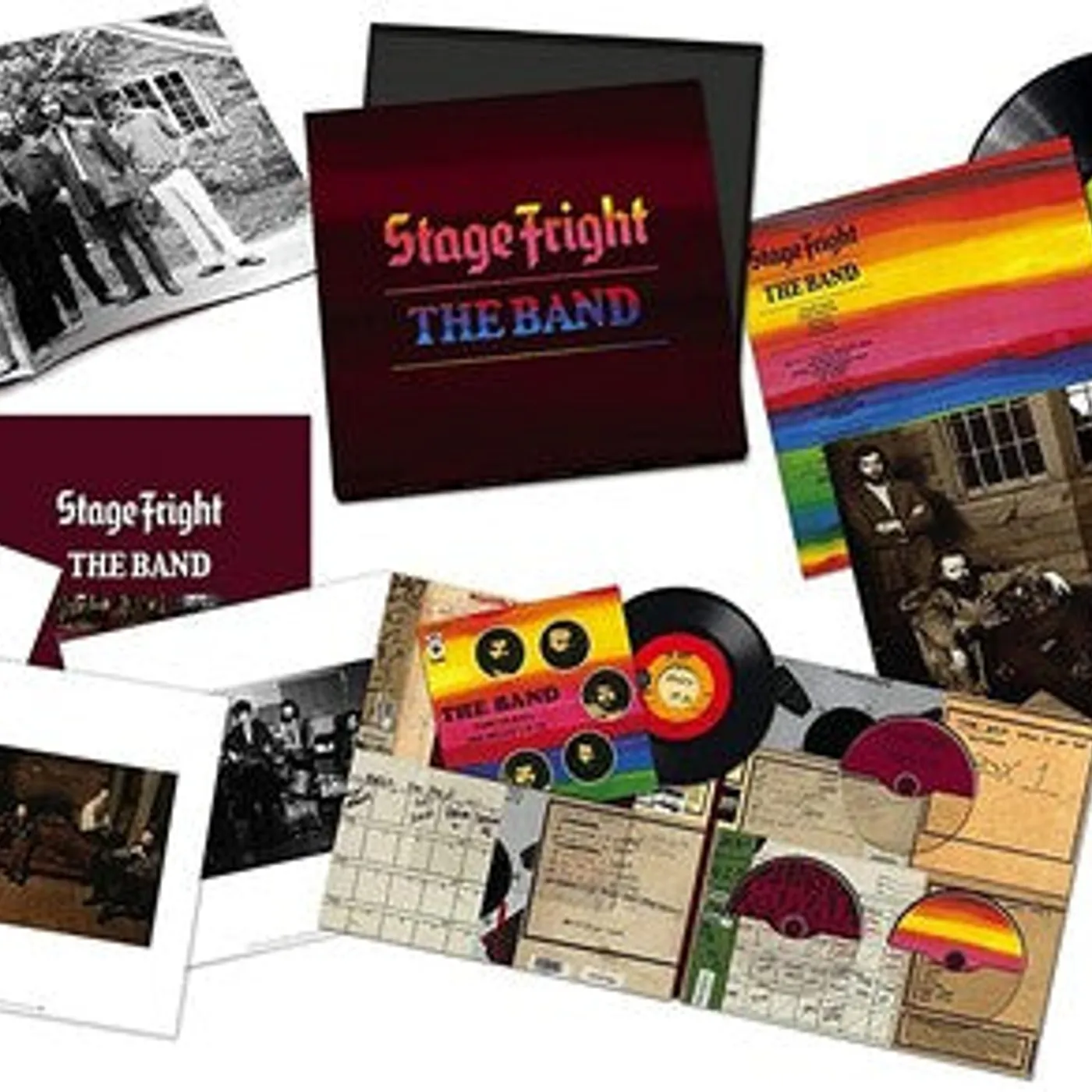 The Band LP Vinyl - Stage Fright - 50Th Anniversary (Box) (Dlx) (Wbr)