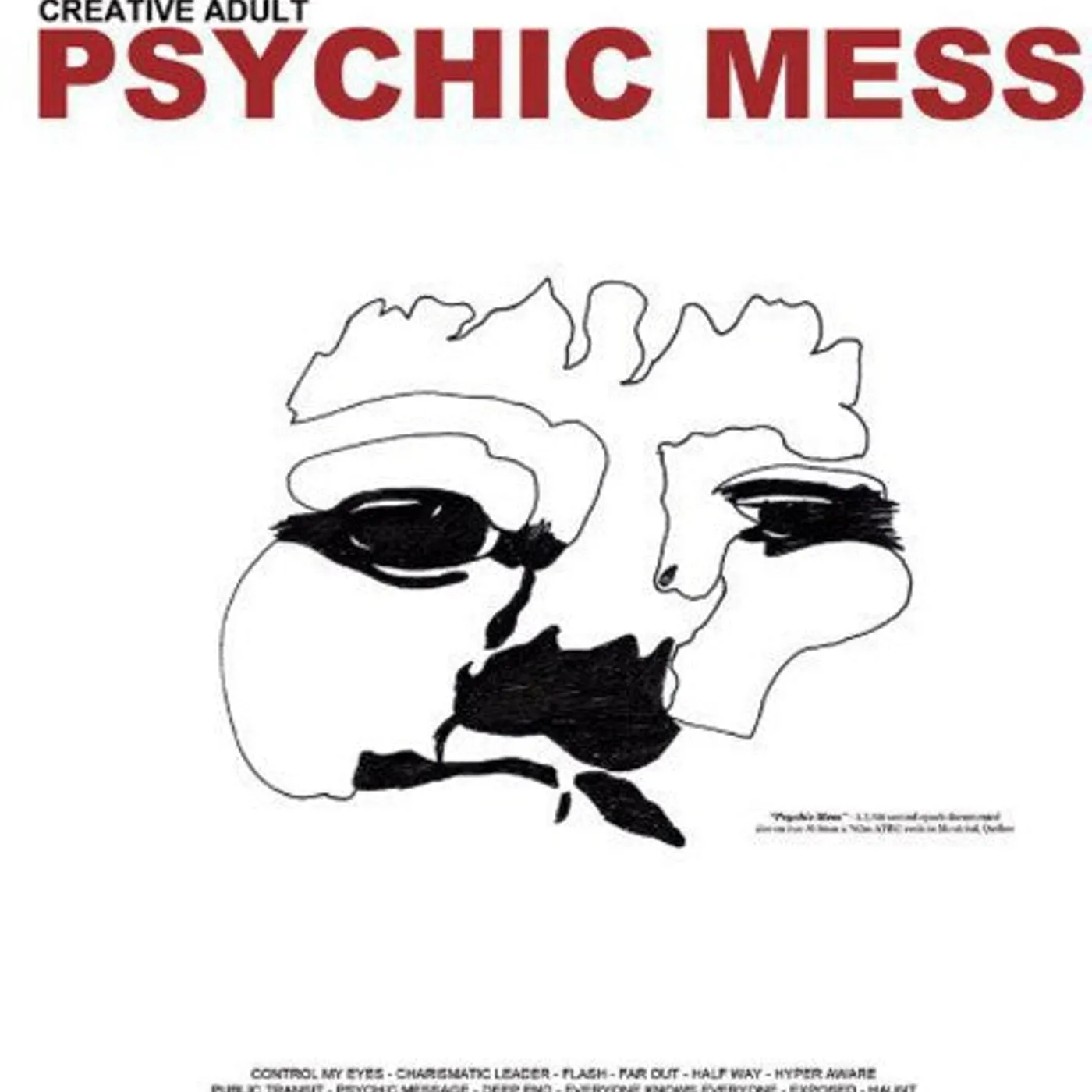 Creative Adult LP Vinyl - Psychic Mess (Coloured Vinyl) (Dlcd)
