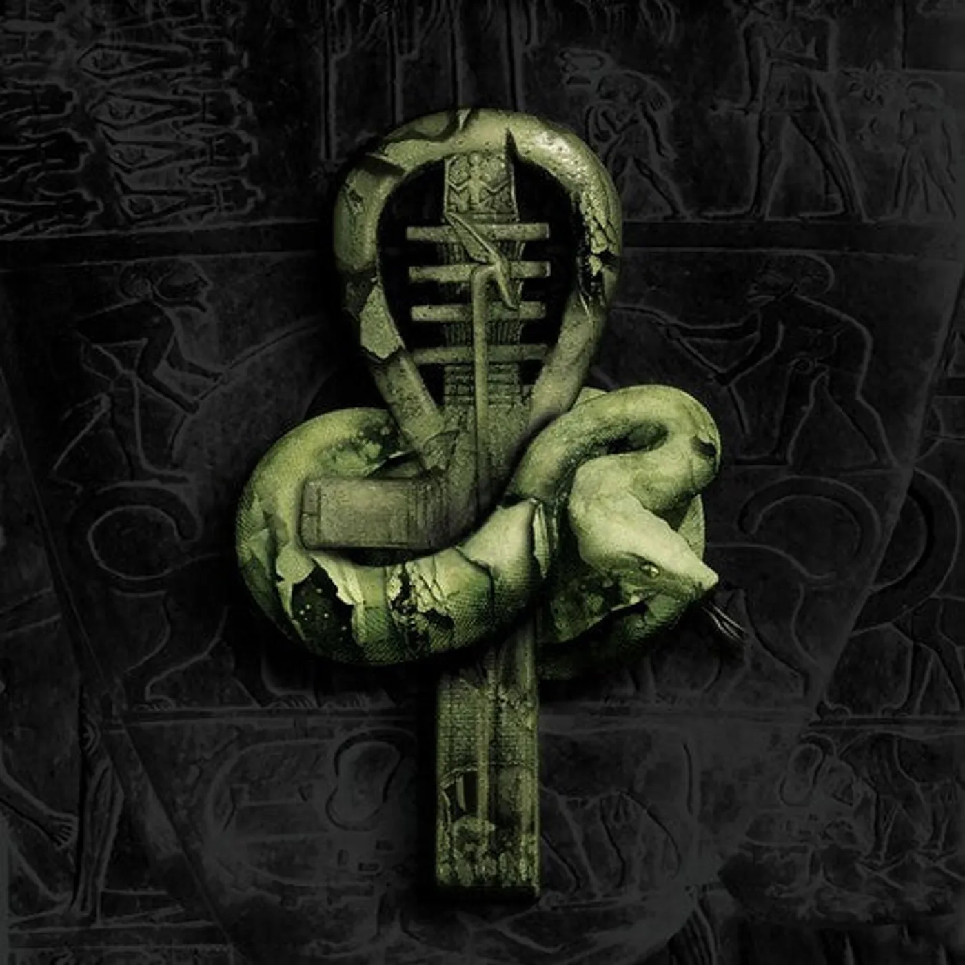 Nile LP Vinyl - In Their Darkened Shrines (Blk) (Coloured Vinyl) (Grn)