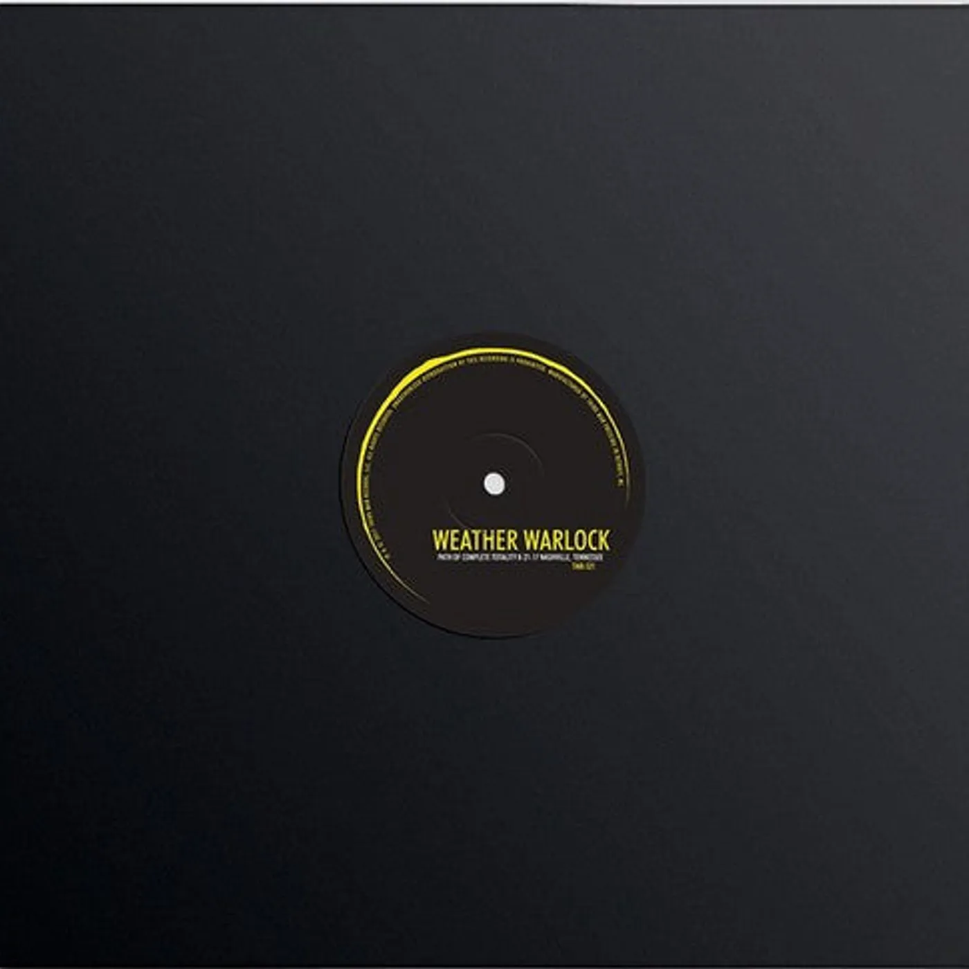 Weather Warlock LP Vinyl - Occulting The Sun (Ep)