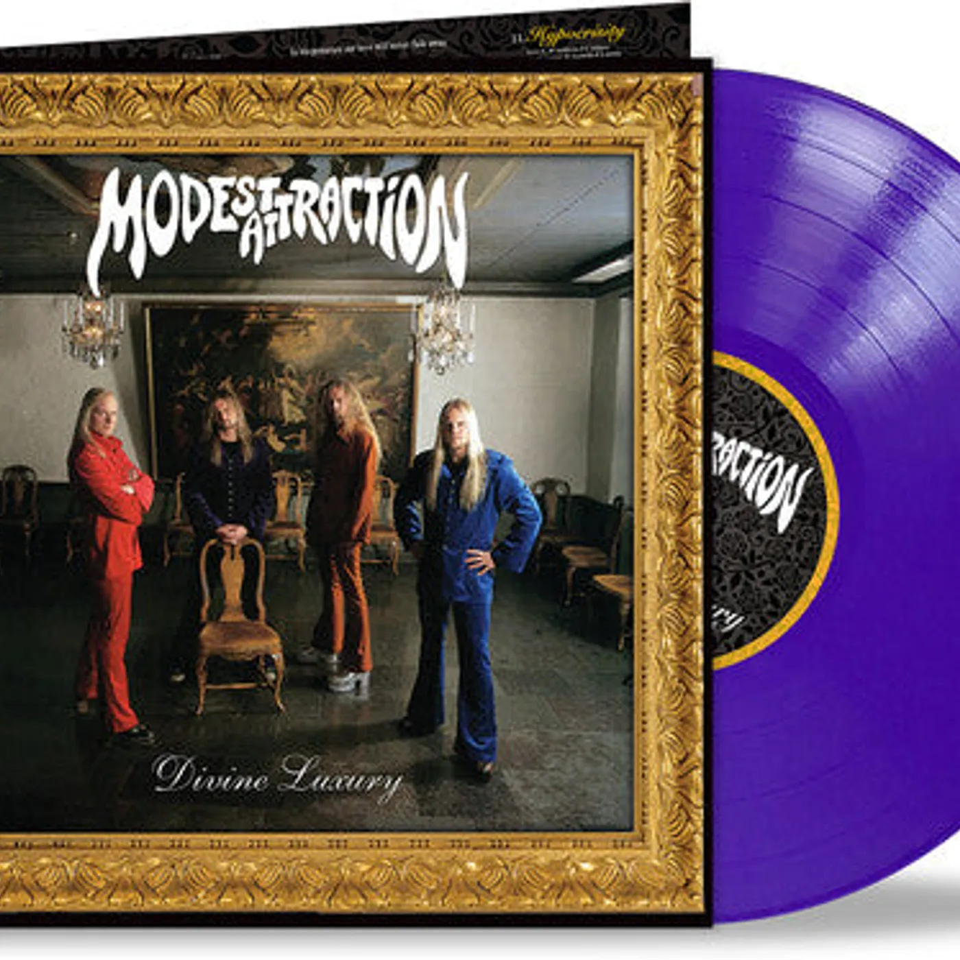 Modest Attraction LP Vinyl - Divine Luxury (Coloured Vinyl) (Purp)