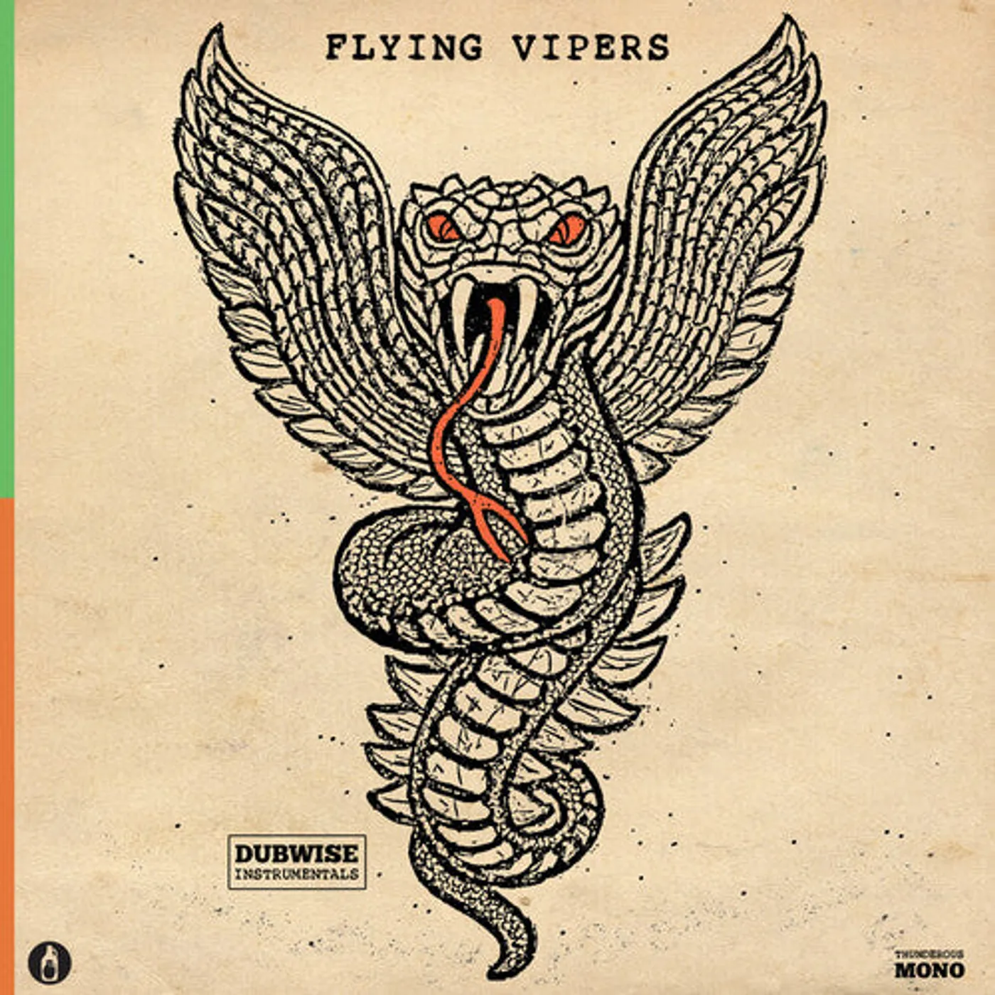 Flying Vipers LP Vinyl - First Two Tapes (Coloured Vinyl) (Grn)