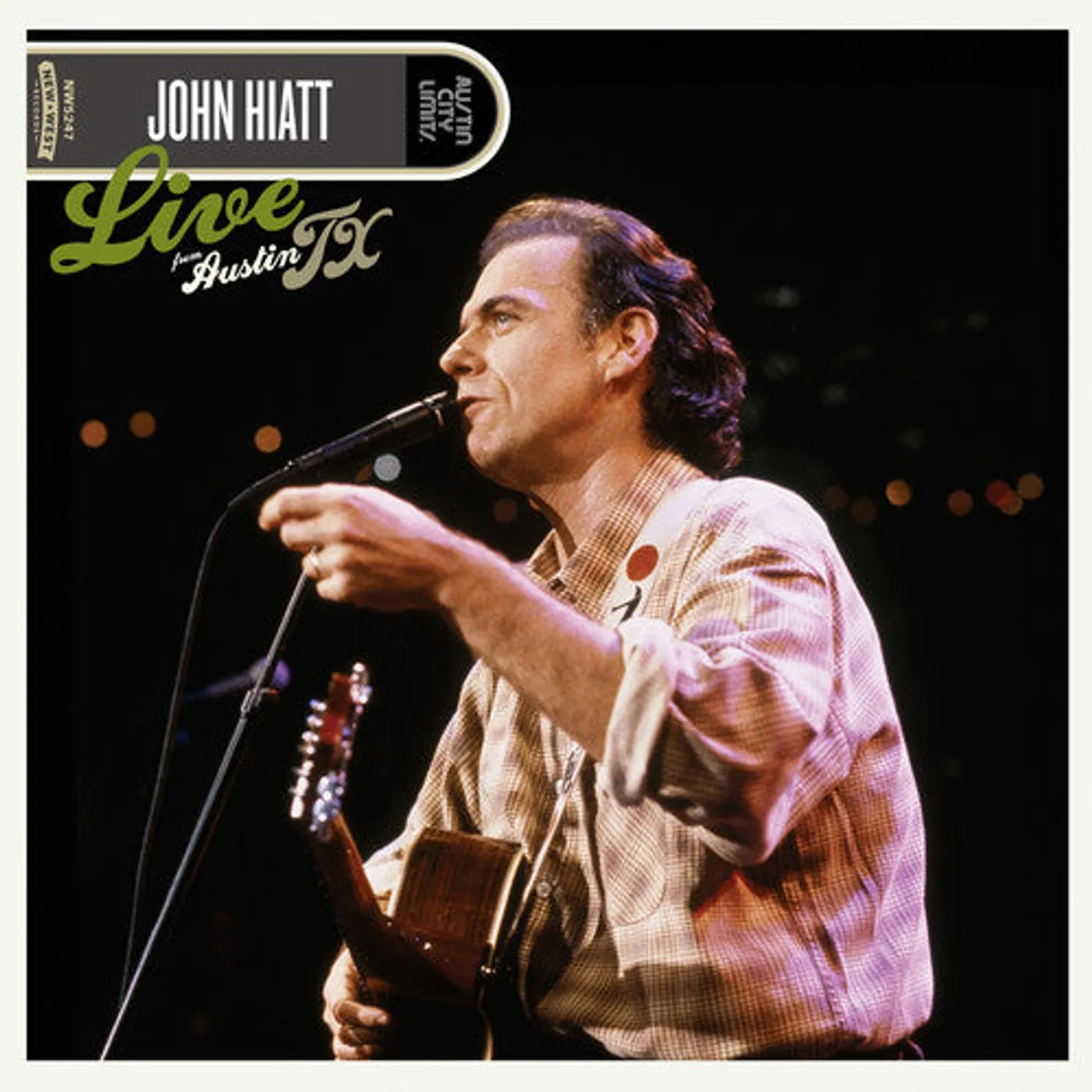 John Hiatt LP Vinyl - Live From Austin Tx