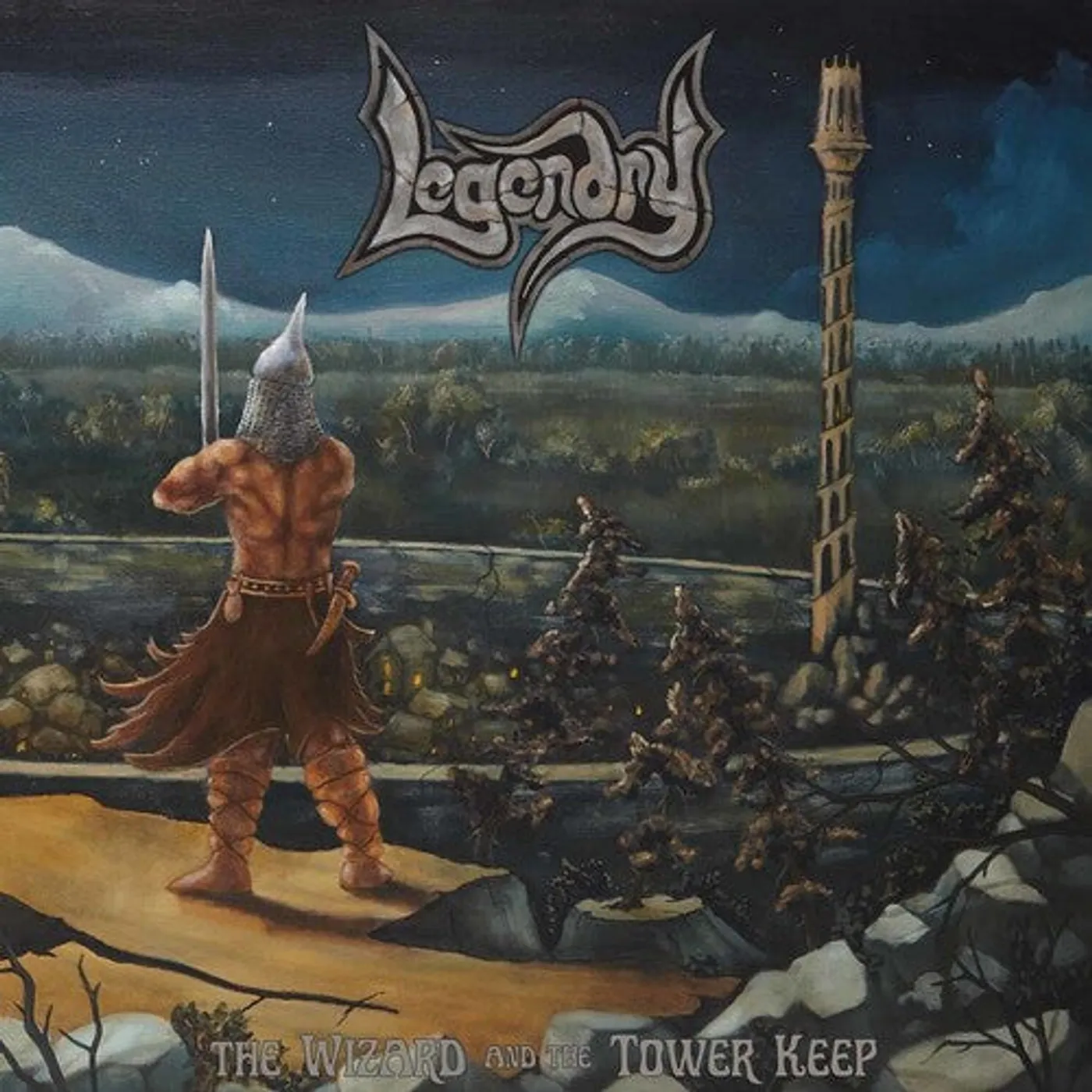 Legendry LP Vinyl - Wizard & The Tower Keep (Coloured Vinyl) (Ltd) (Slv)
