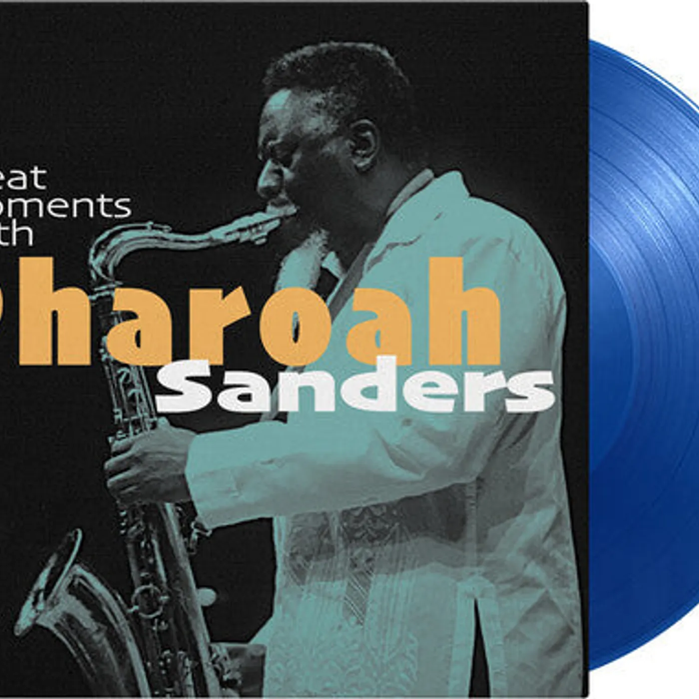 Pharoah Sanders LP Vinyl - Great Moments With (Blue) (Coloured Vinyl) (Ltd) (Ogv)