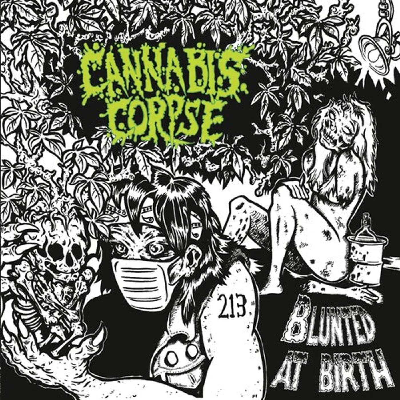Cannabis Corpse LP Vinyl - Blunted At Birth (Ltd) (Pict)