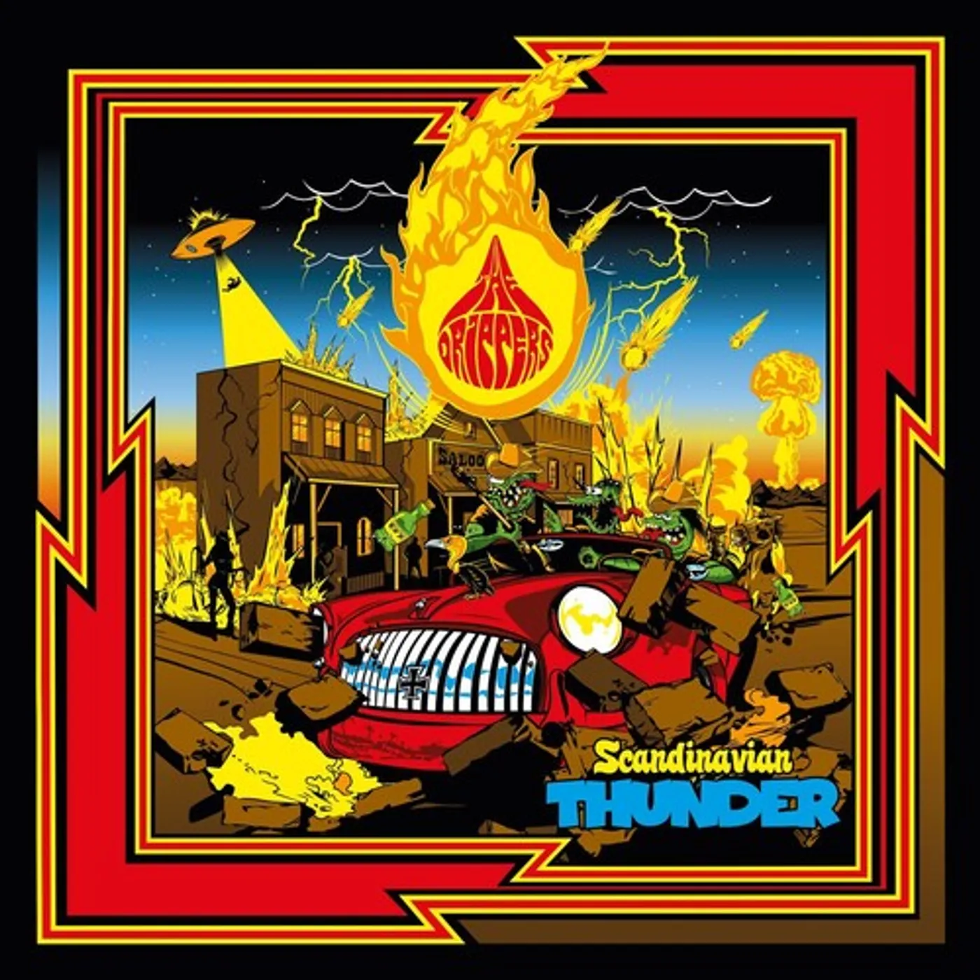 Drippers LP Vinyl - Scandinavian Thunder (Cvnl) (Red)