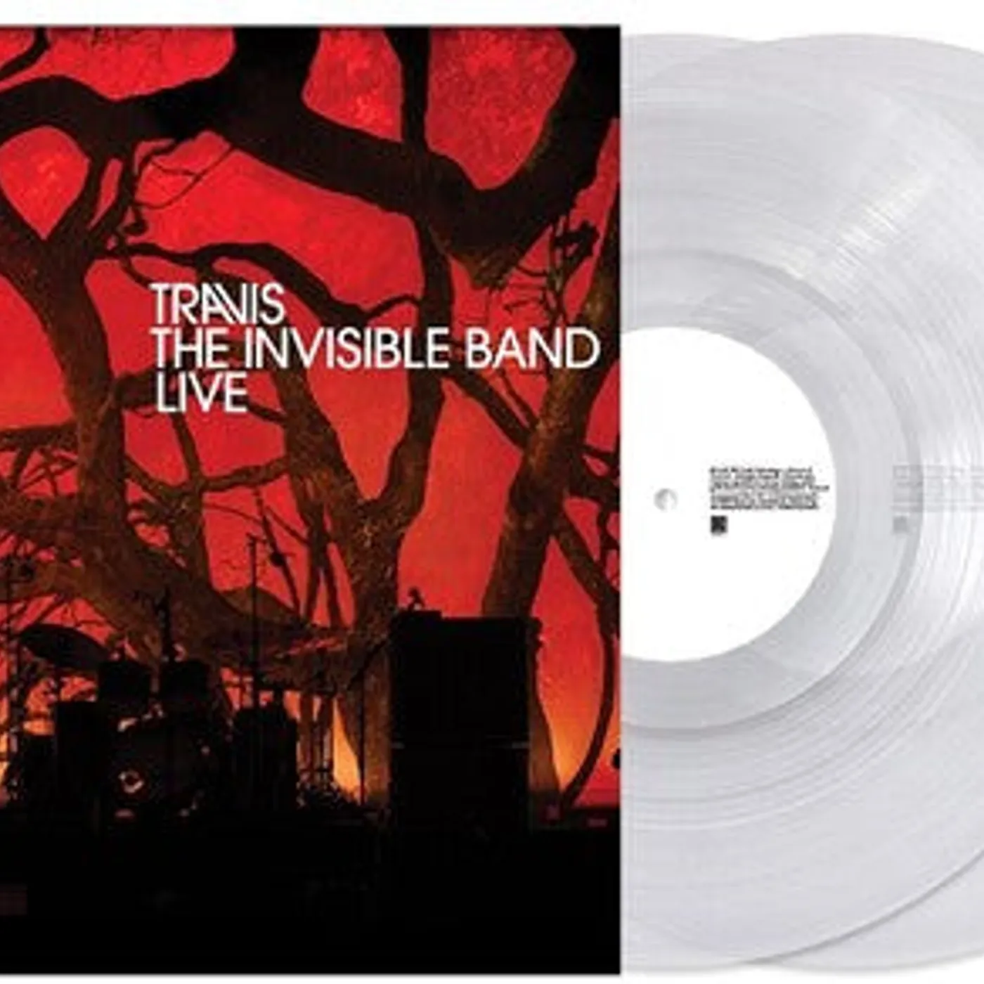 Travis LP Vinyl - Invisible Band: Live (Cvnl)