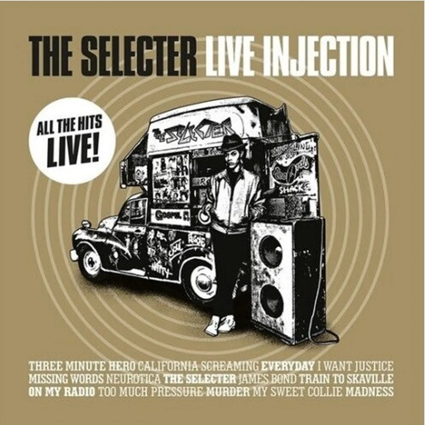 Selecter LP Vinyl - Live Injection (Coloured Vinyl) (Wht) (Uk)