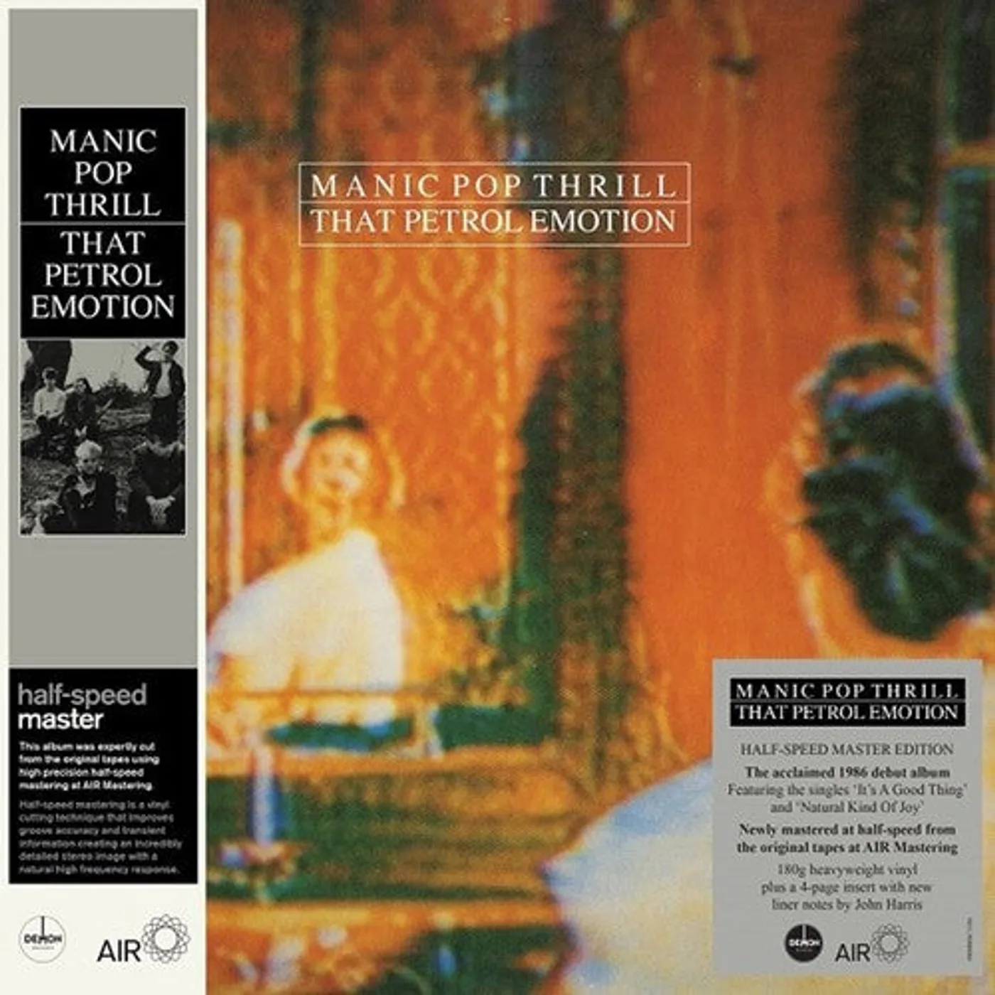 That Petrol Emotion LP Vinyl - Manic Pop Thrill (Blk) (Ogv) (Hfsm) (Uk)