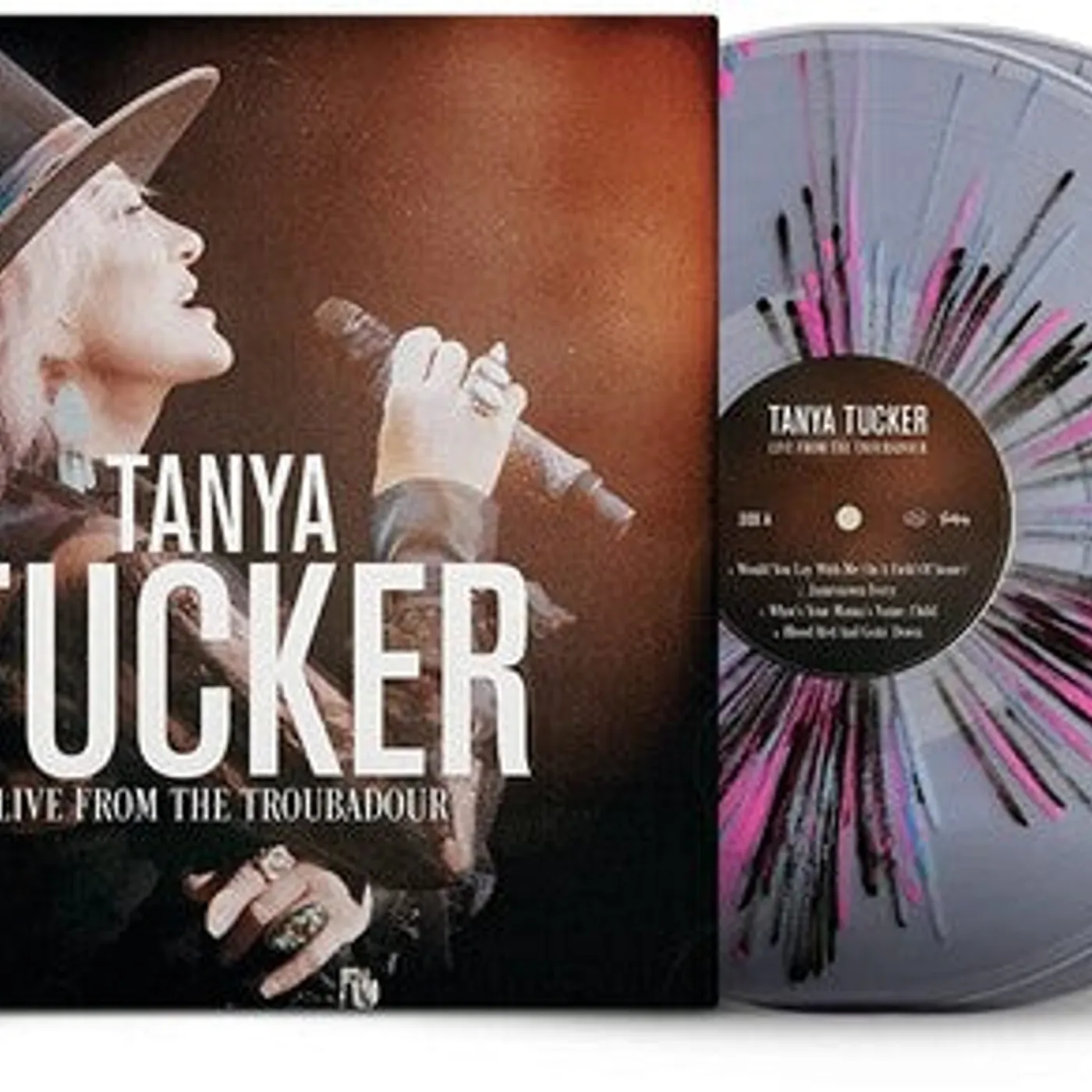 Tanya Tucker LP Vinyl - Live From The Troubadour (Blk) (Blue) (Coloured Vinyl) (Pnk)