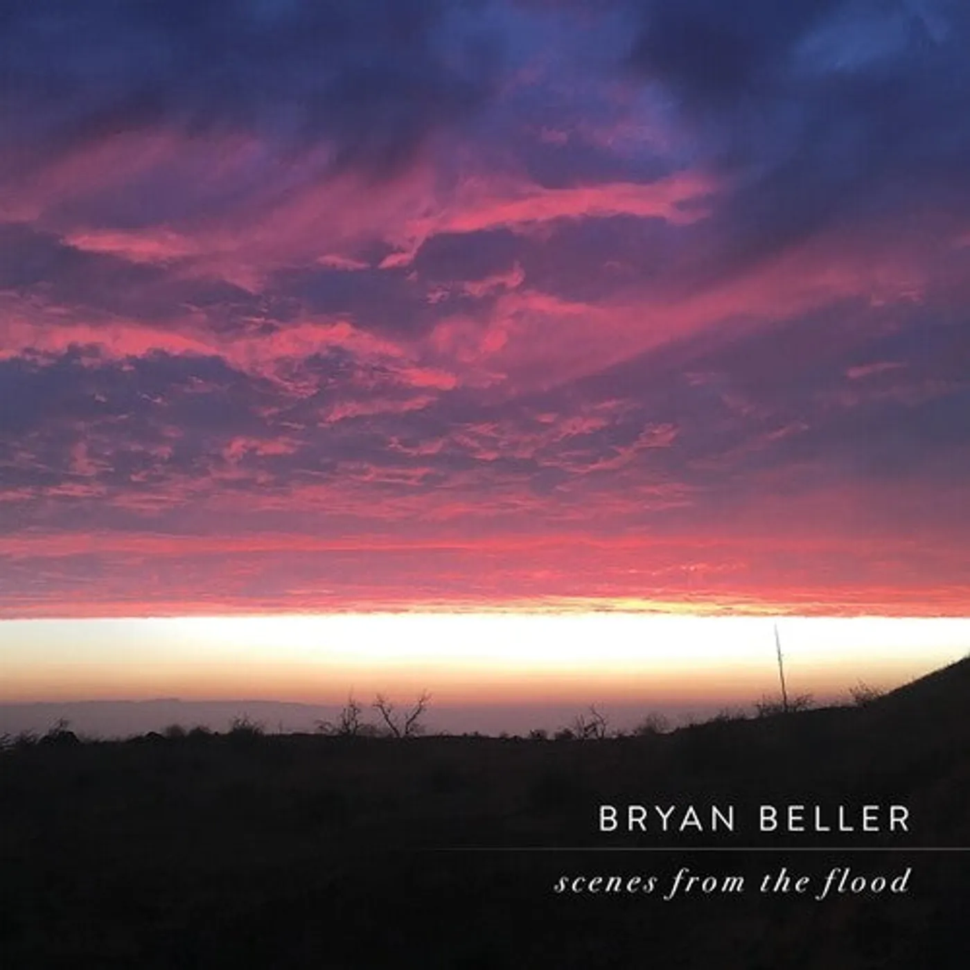 Bryan Beller LP Vinyl - Scenes From The Flood (Blue) (Coloured Vinyl) (Dlx) (Gate Fold)