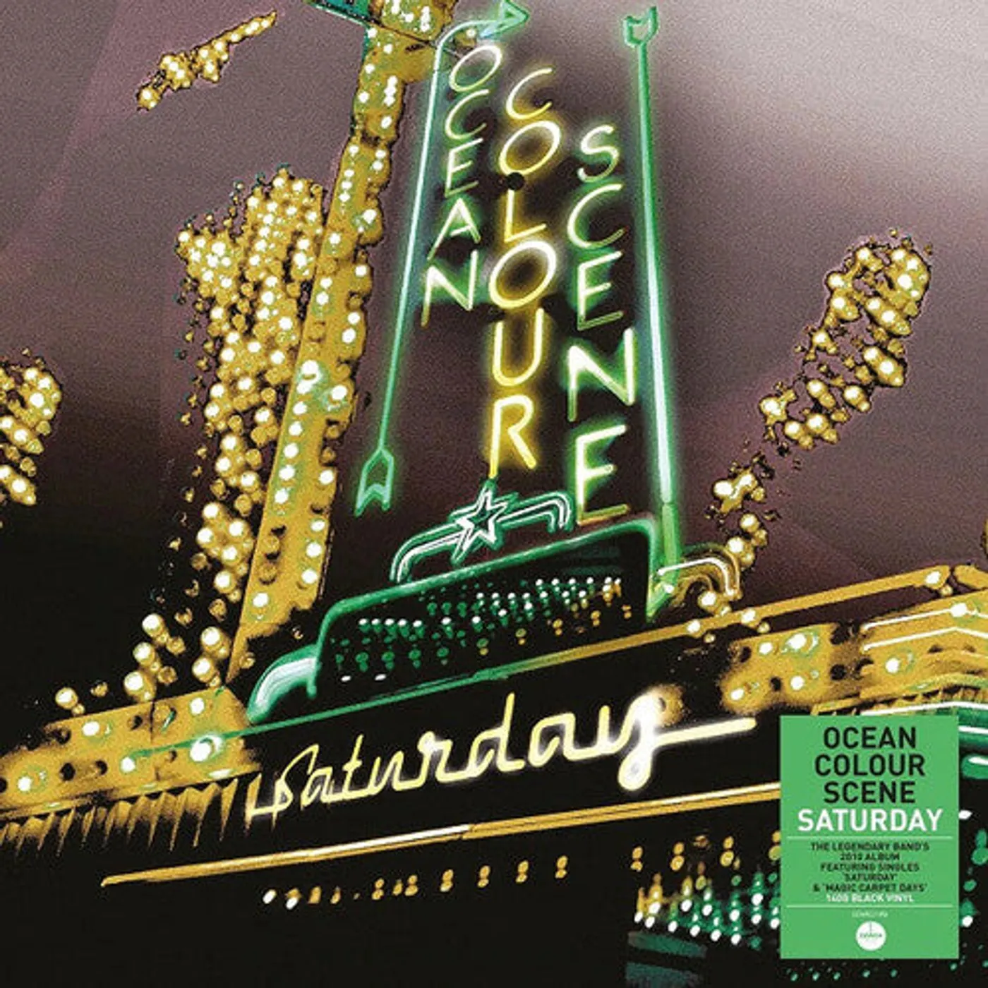 Ocean Colour Scene LP Vinyl - Saturday (Blk) (Ofgv) (Uk)