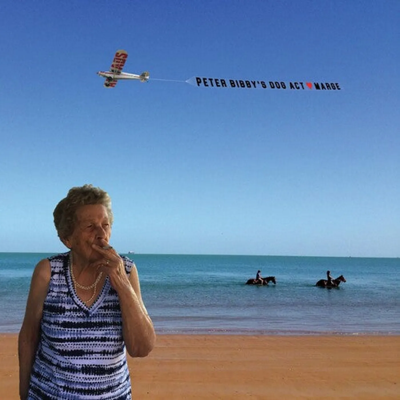 Peter Bibby LP Vinyl - Marge (Blue) (Coloured Vinyl)
