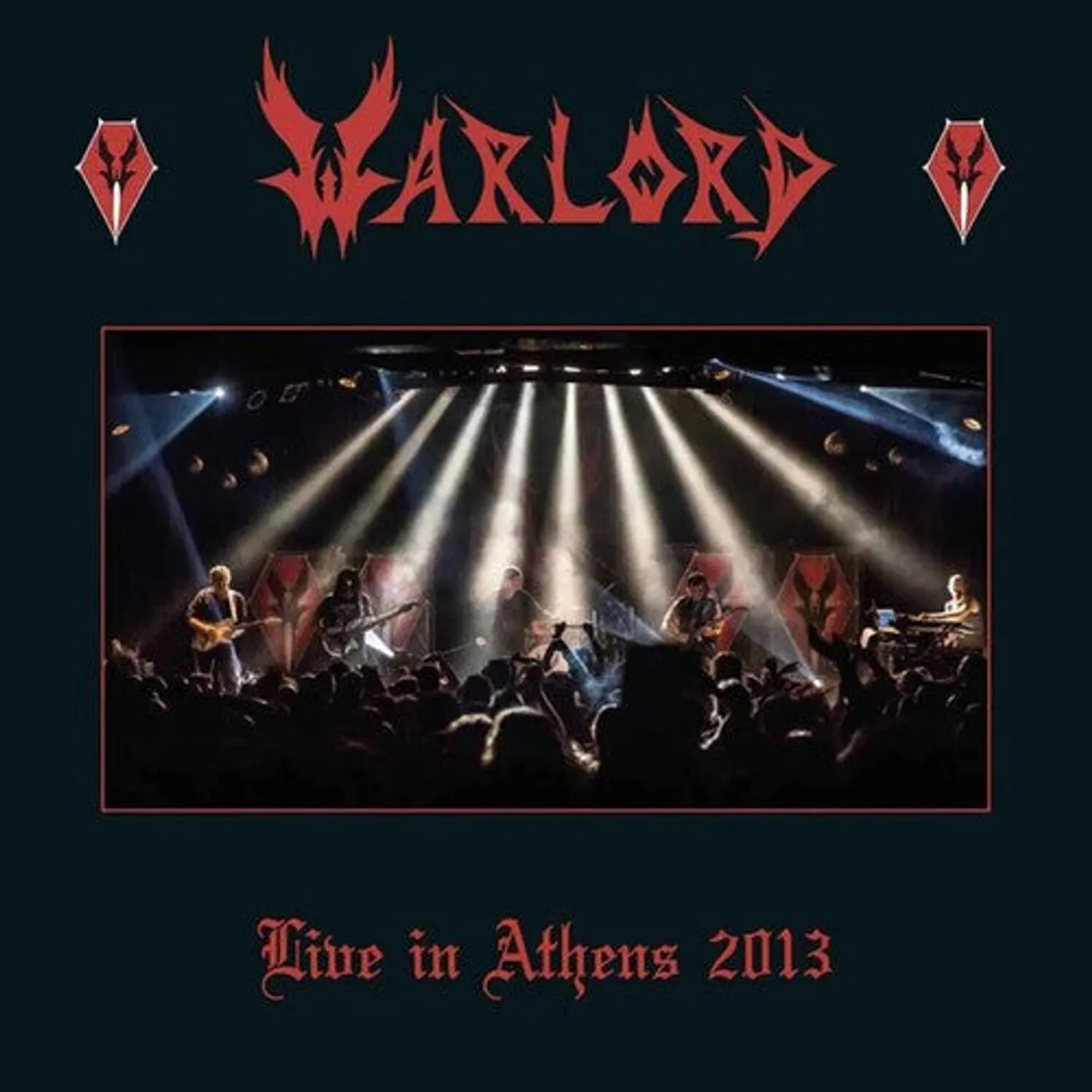 Warlord LP Vinyl - Live In Athens (Blue) (Coloured Vinyl) (Ltd) (Wht) (Spla)