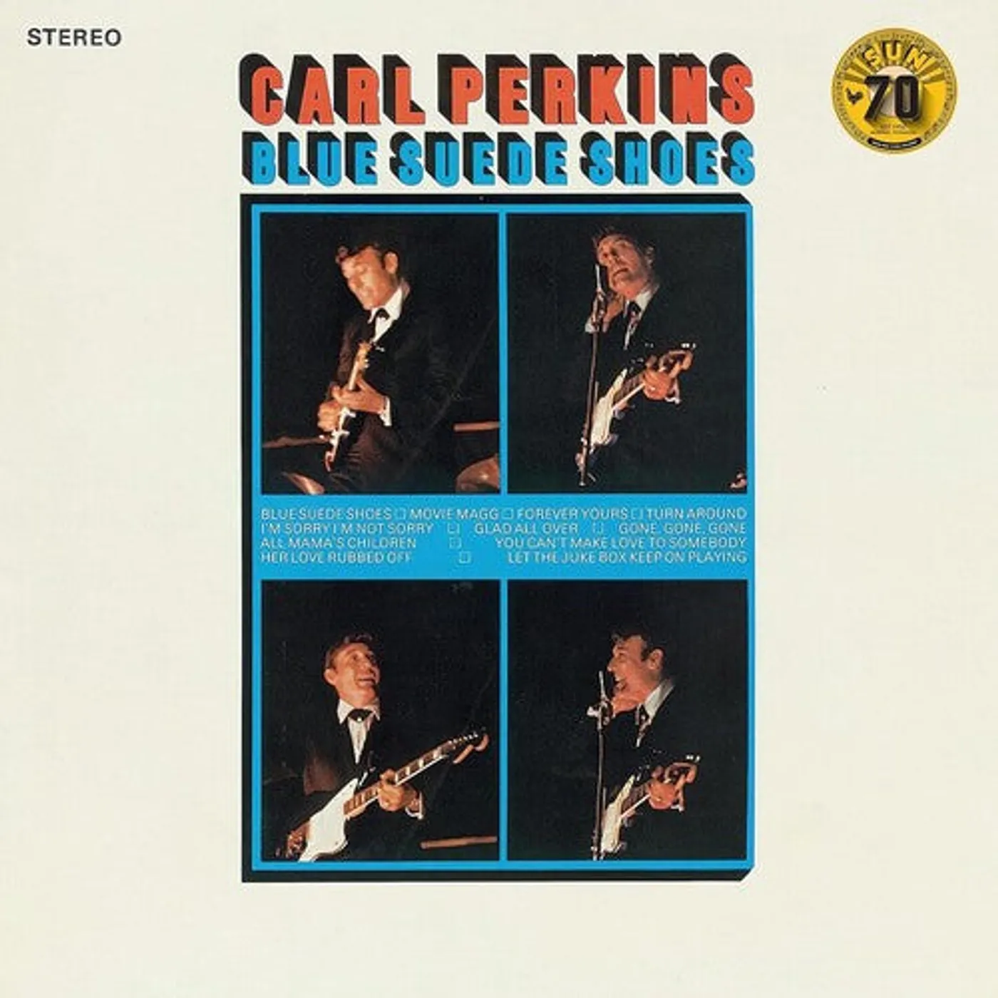 Carl Perkins LP Vinyl - Blue Suede Shoes