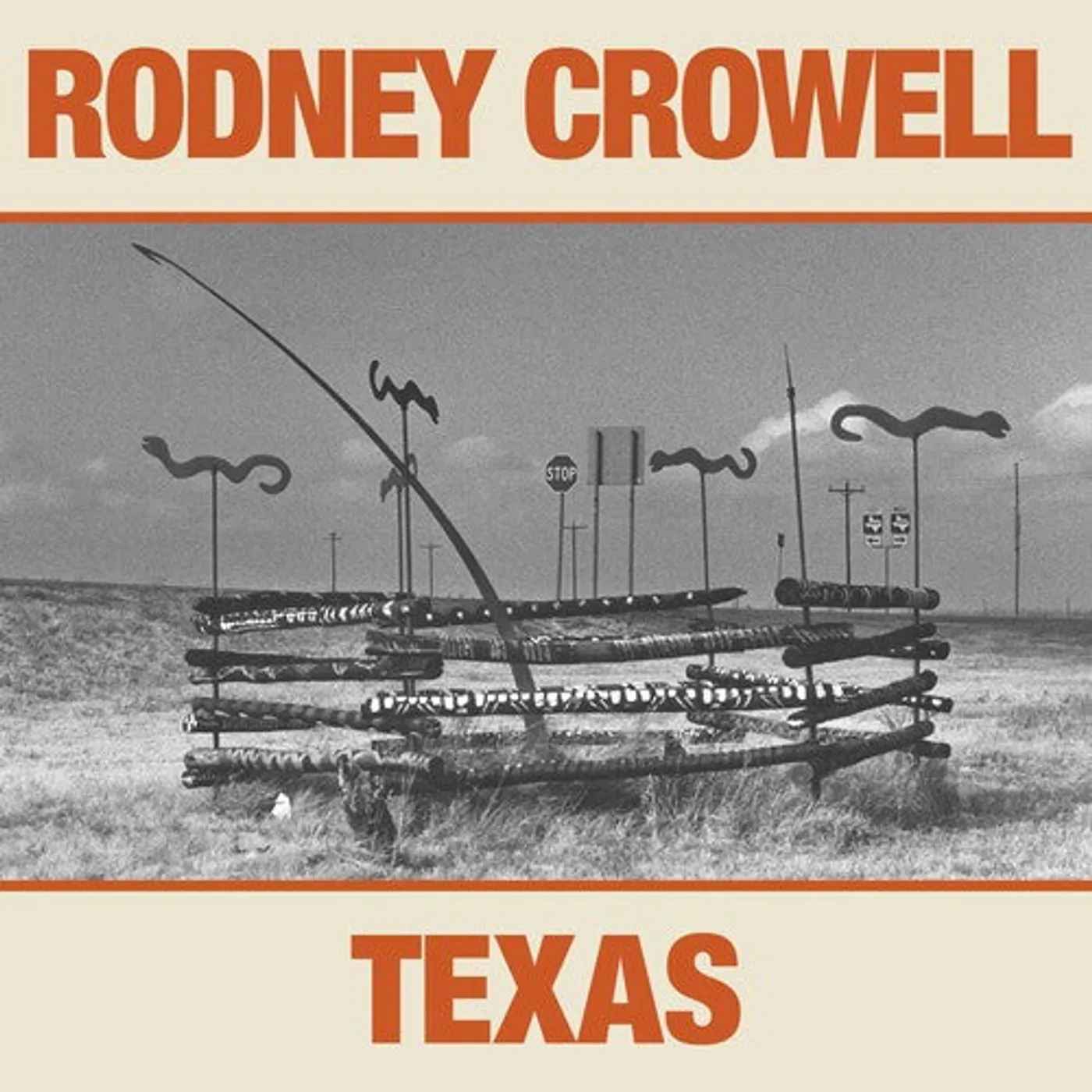 Rodney Crowell LP Vinyl - Texas