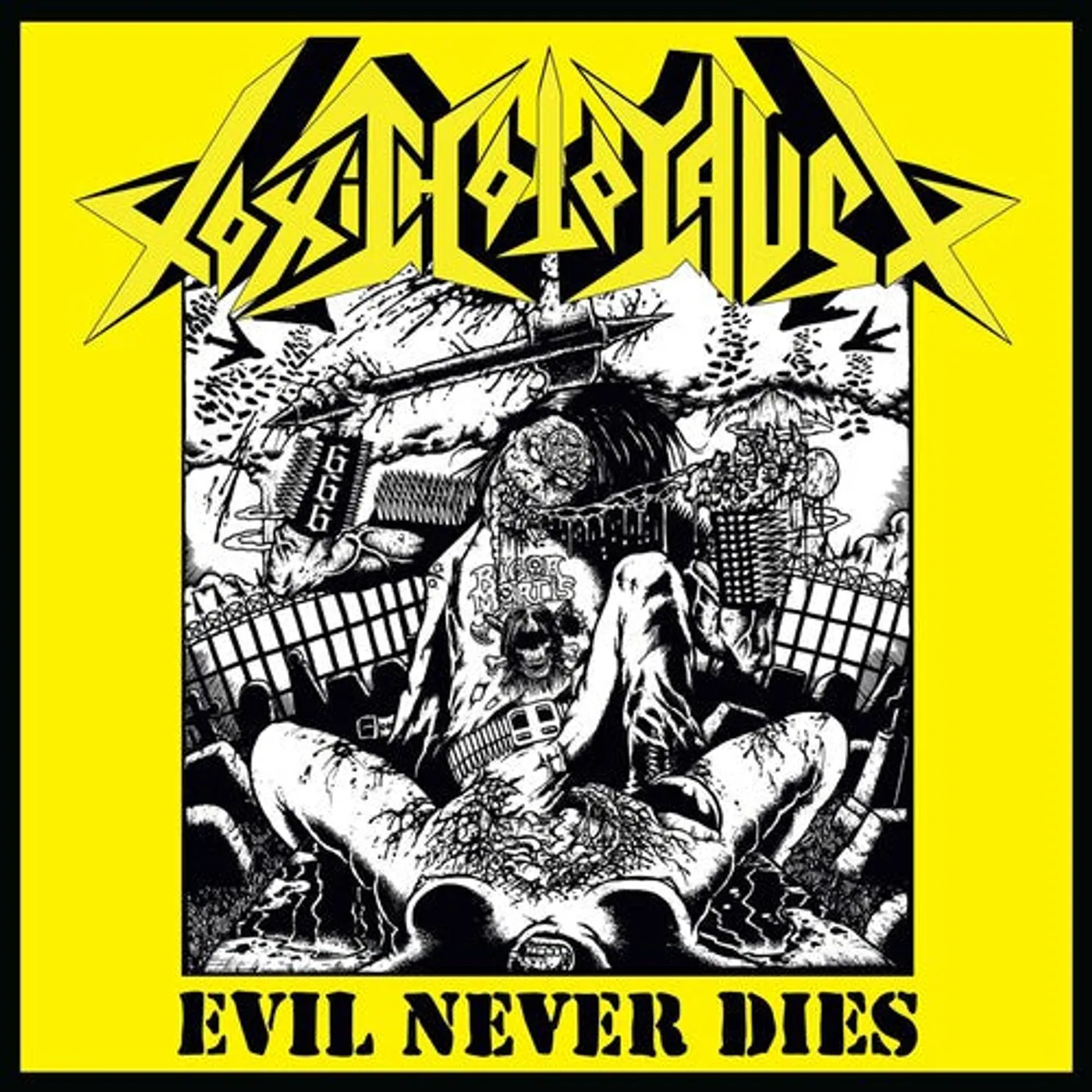 Toxic Holocaust LP Vinyl - Evil Never Dies